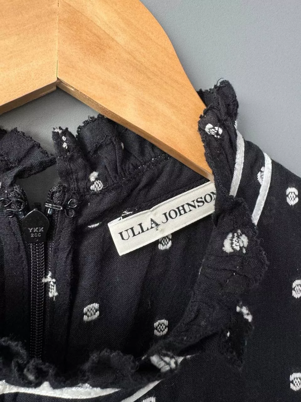 Ulla Johnson Mini Dresses RRP 500$ Ulla Johnson Blanche Dress - Eclipse Dot Black