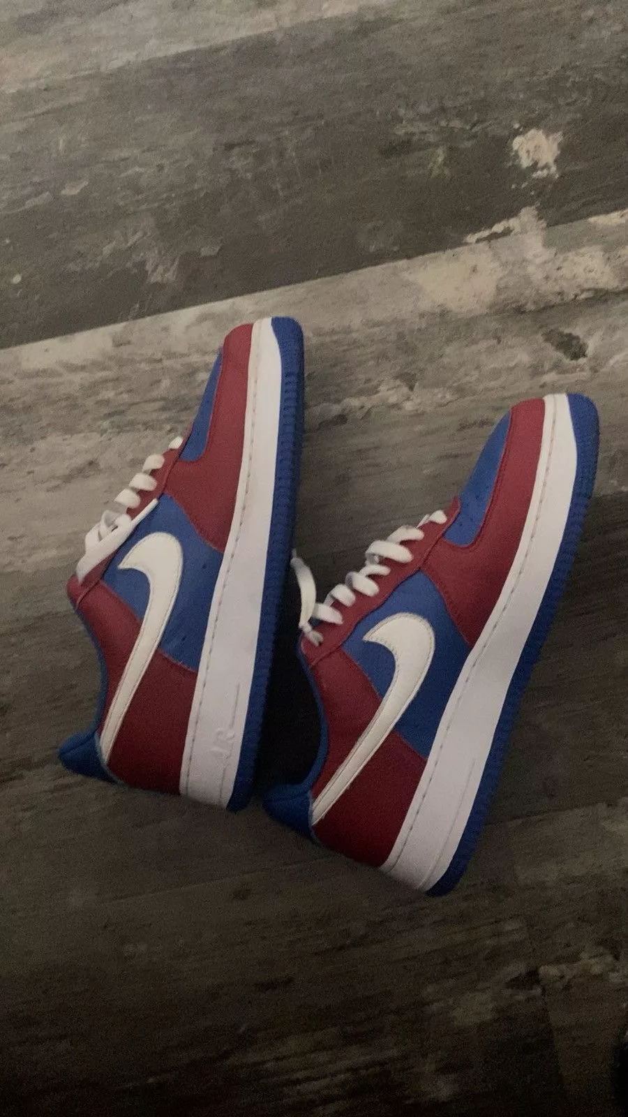 Nike Low Top Sneakers Nike Custom Af1 Red