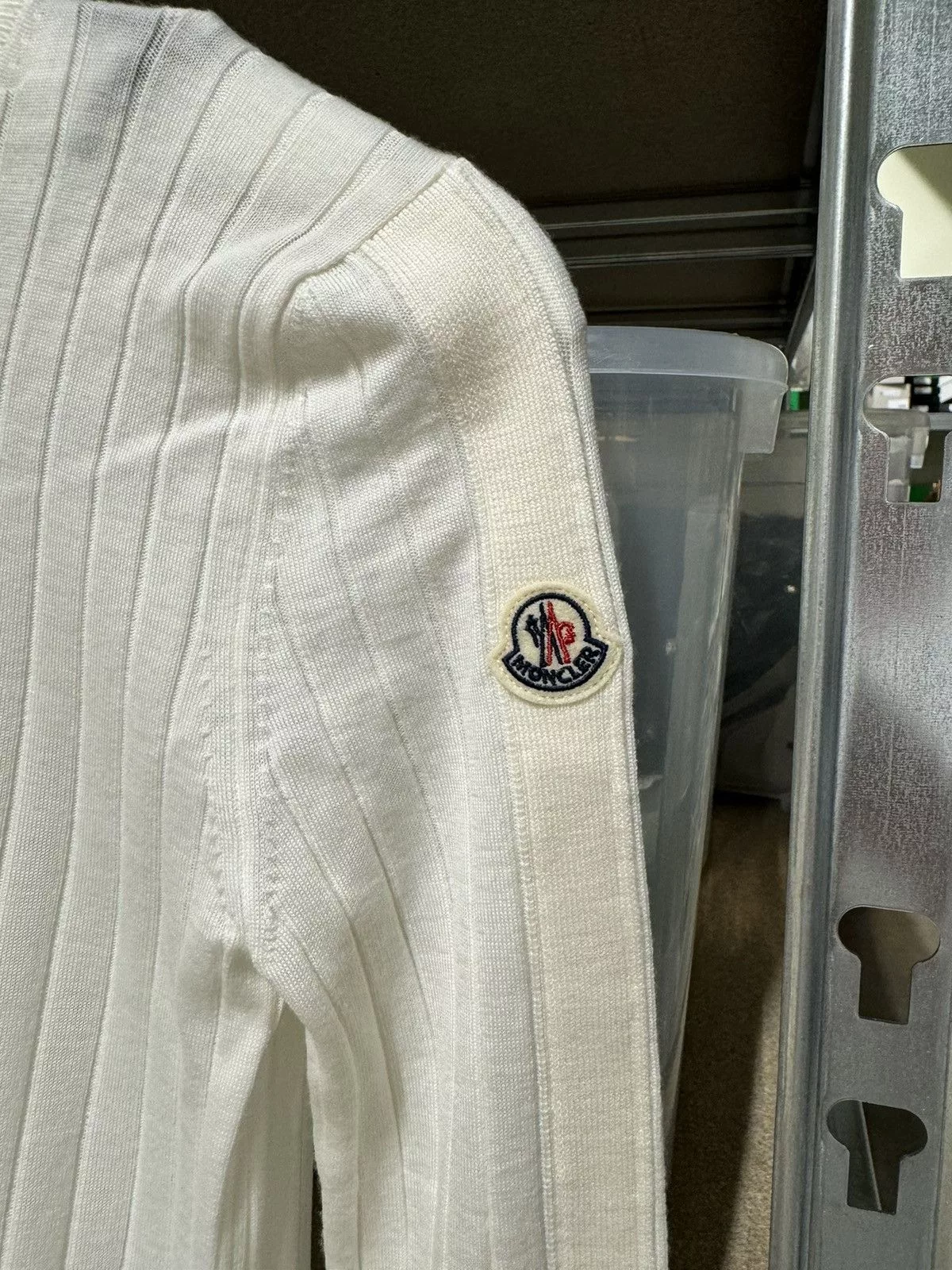 Moncler Sweaters Moncler Turtleneck Sweater NEW 900$ White