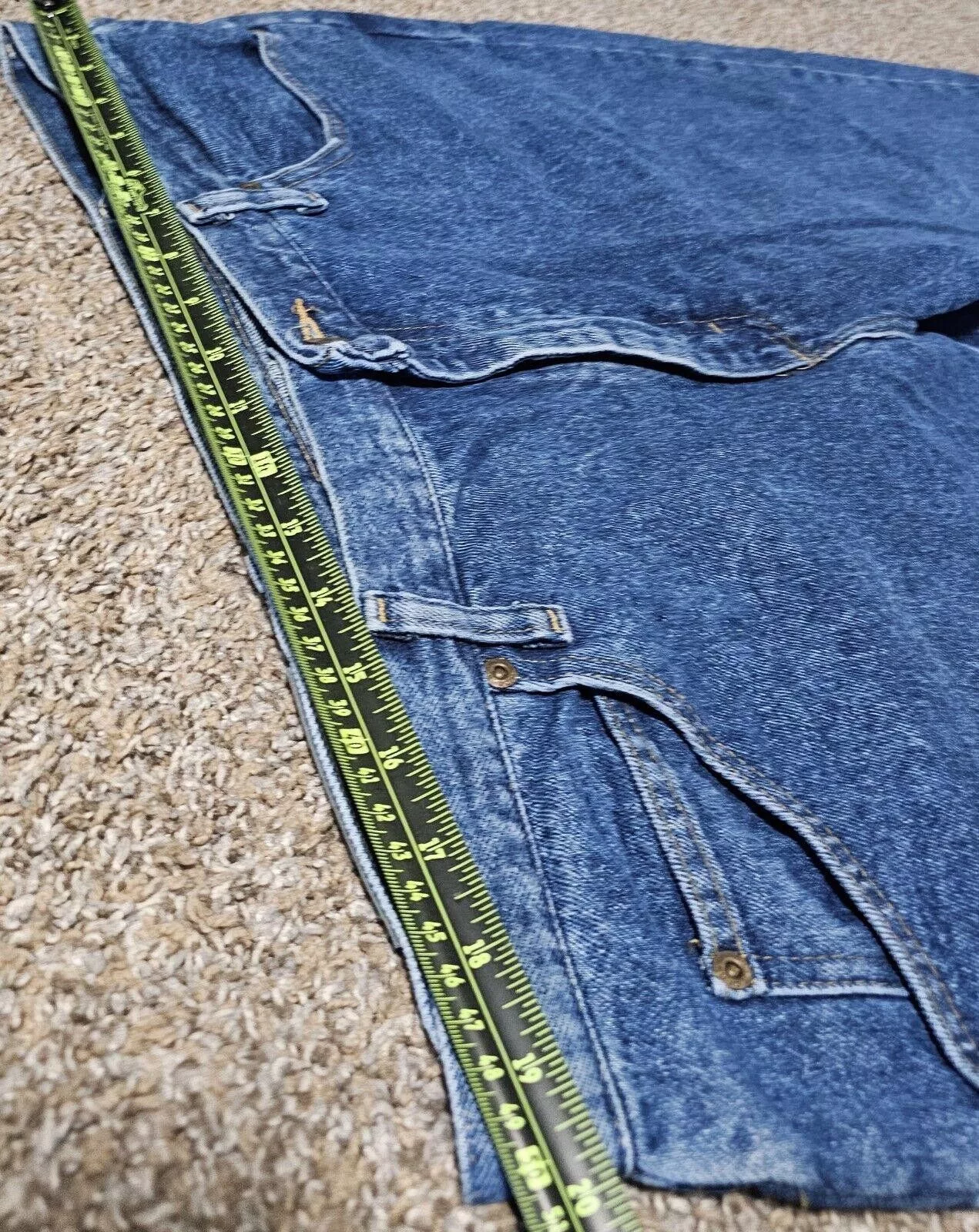 Lee Denim Lee Riders Straight Jeans Size 40x32 Medium Wash Blue