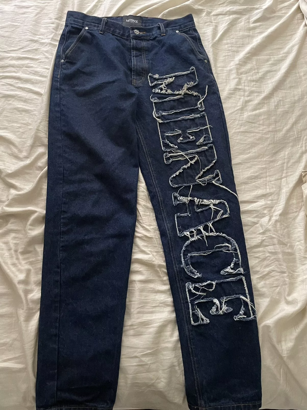 Menace Denim Menace blue pants Streetwear