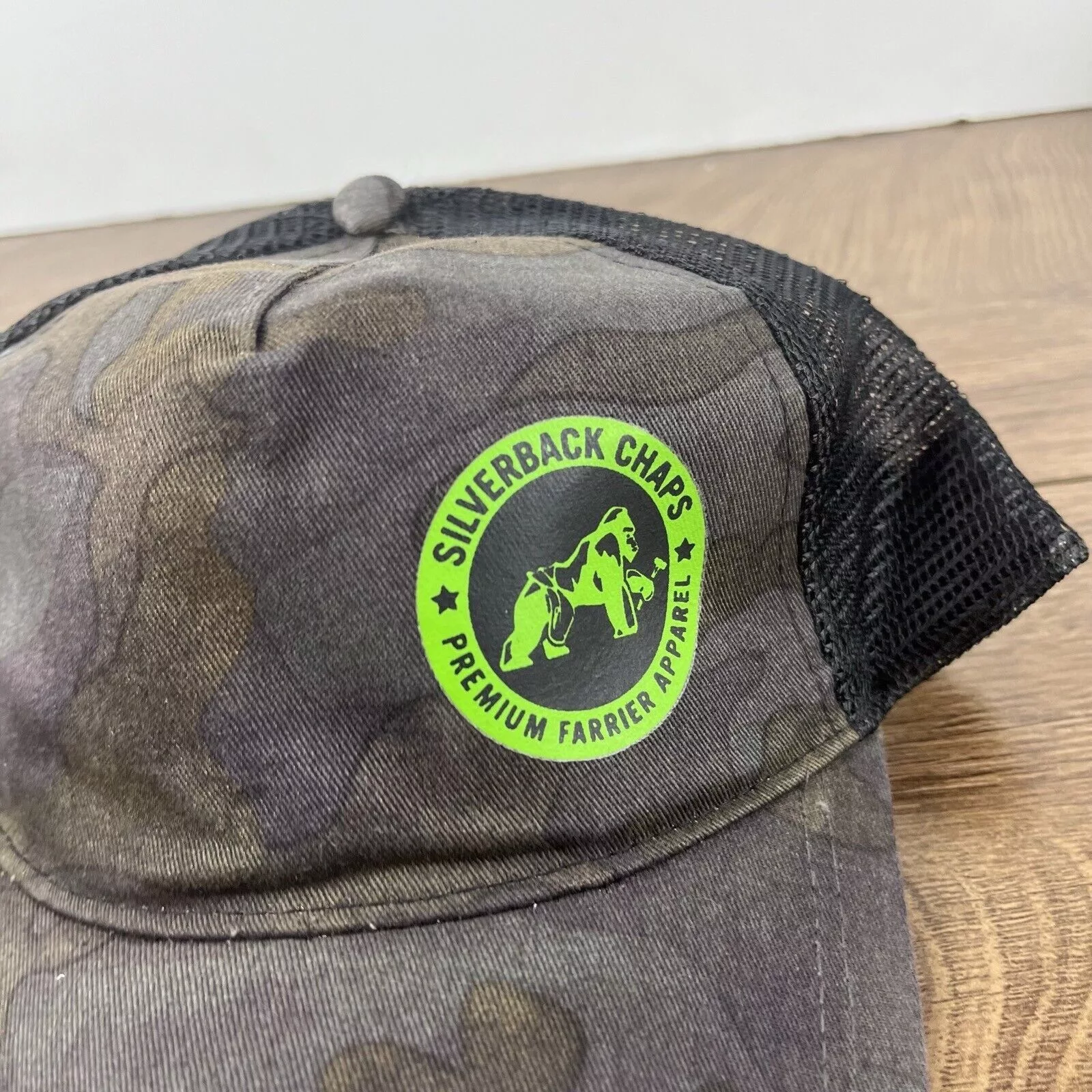 Chaps Hats Silverback Chaps Hat Gorilla Snapback Hat Gray Adjustable Ha