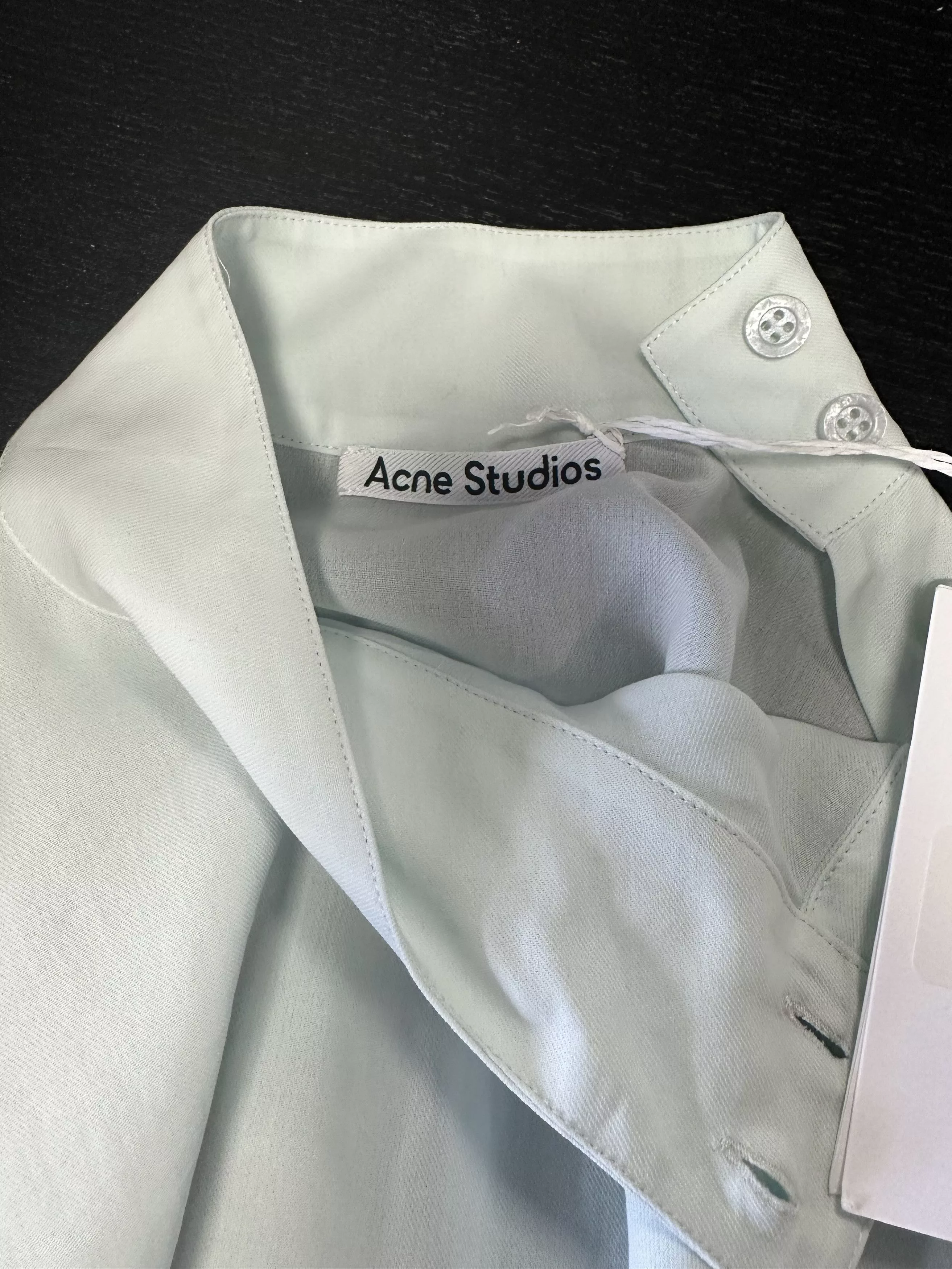 Acne Studios Blouses ACNE STUDIOS BUTTONED SHIRT MINT Green