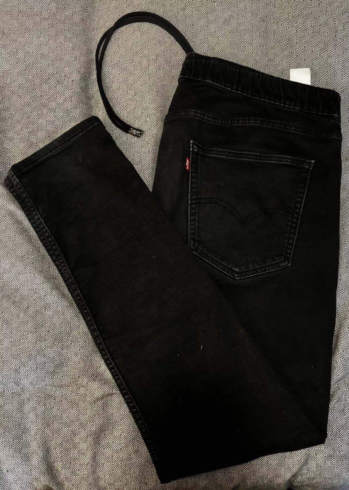 Levi's Denim Levi's Levi’s Black Slim Fit Denim with Drawstrings