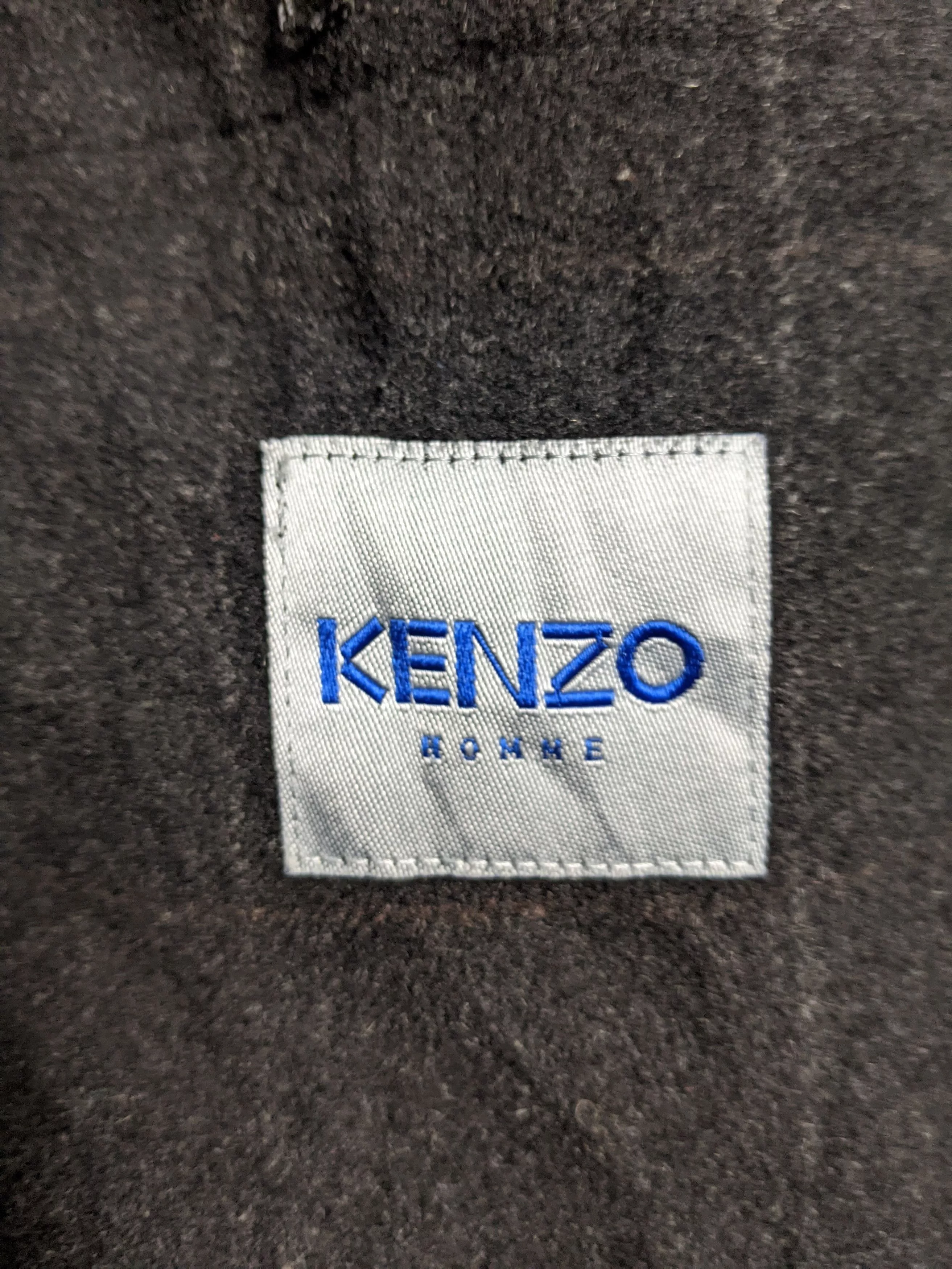 Kenzo Light Jackets VINTAGE KENZO WOLL LONG JACKET Multi Avant-Garde