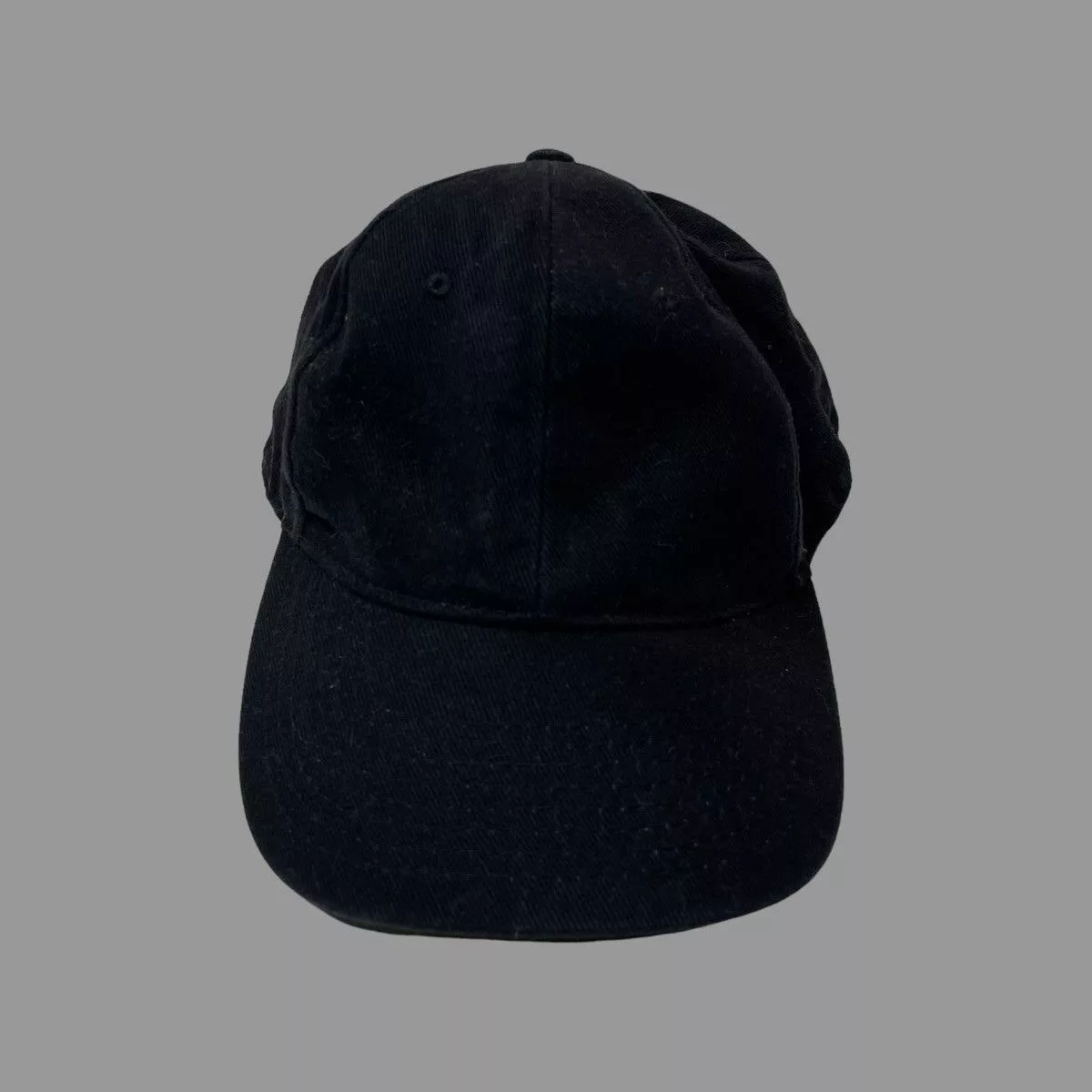 Vintage Hats Vintage 90s blank hat Black