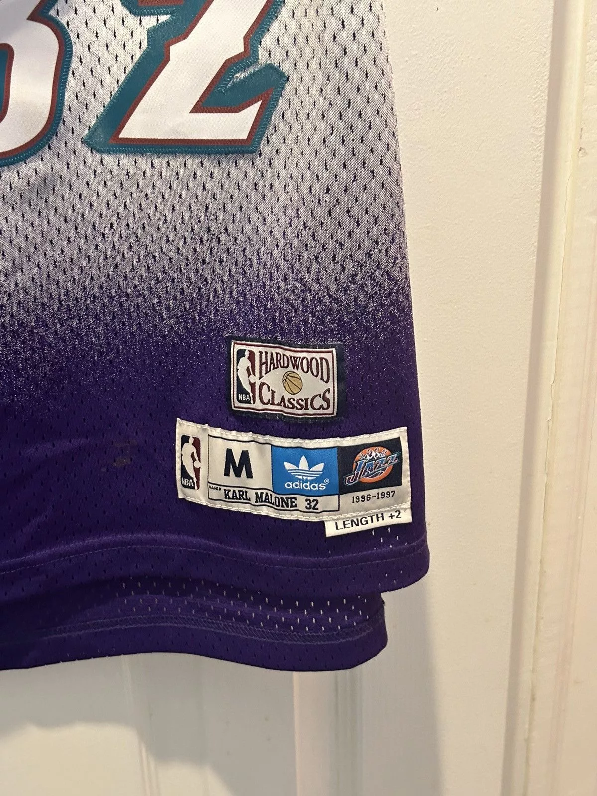Mitchell & Ness Jerseys Mitchell & Ness Mitchell and Ness Karl Malone Jersey Purple