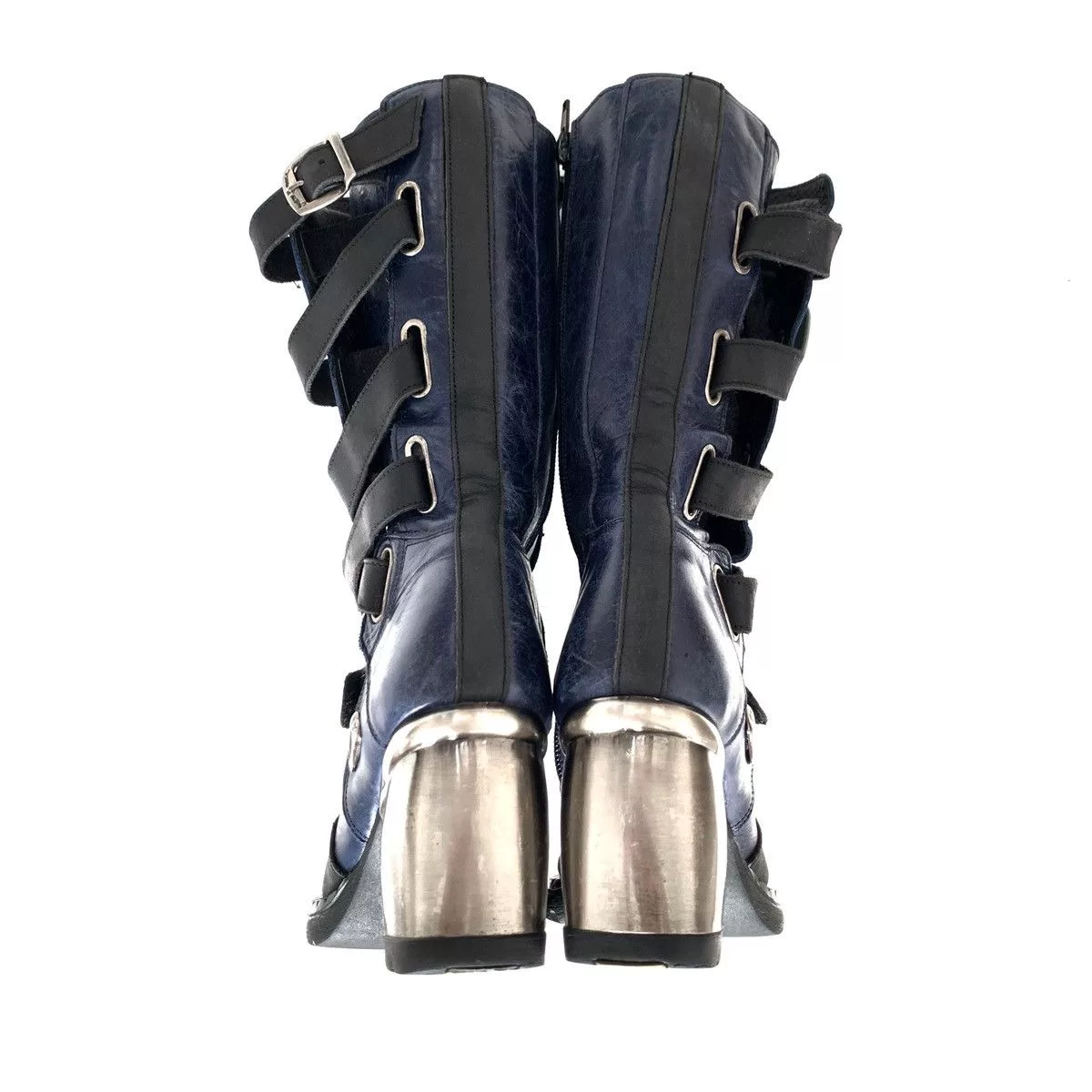 New Rock Boots New Rock Blue Boots Vintage Black