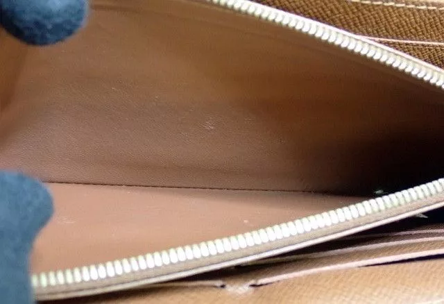 Louis Vuitton Wallets Louis Vuitton Sarah Monogram Leather Brown Wallet