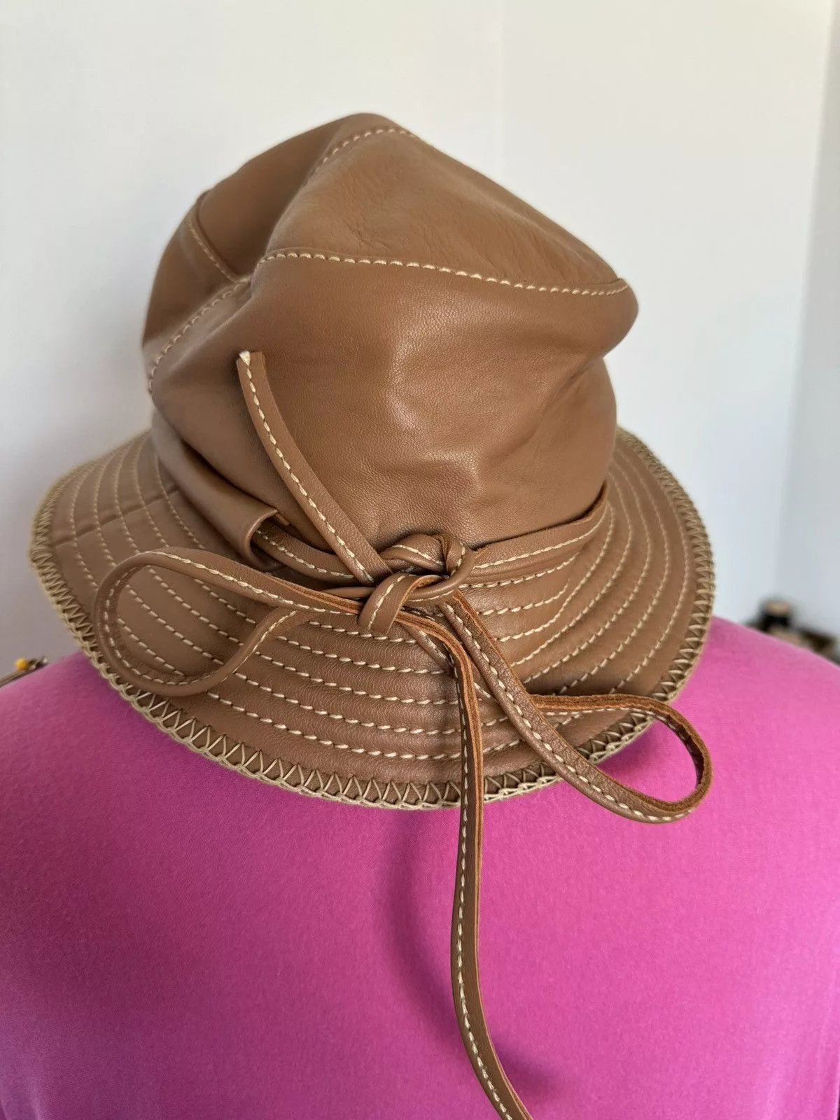 Jacquemus Hats Jacquemus Bucket Hat Brown