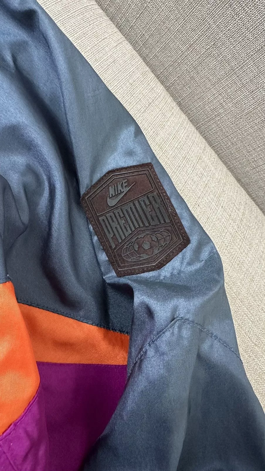Nike Vests Nike × Vintage Windbreaker Nike Premier 80’s Black