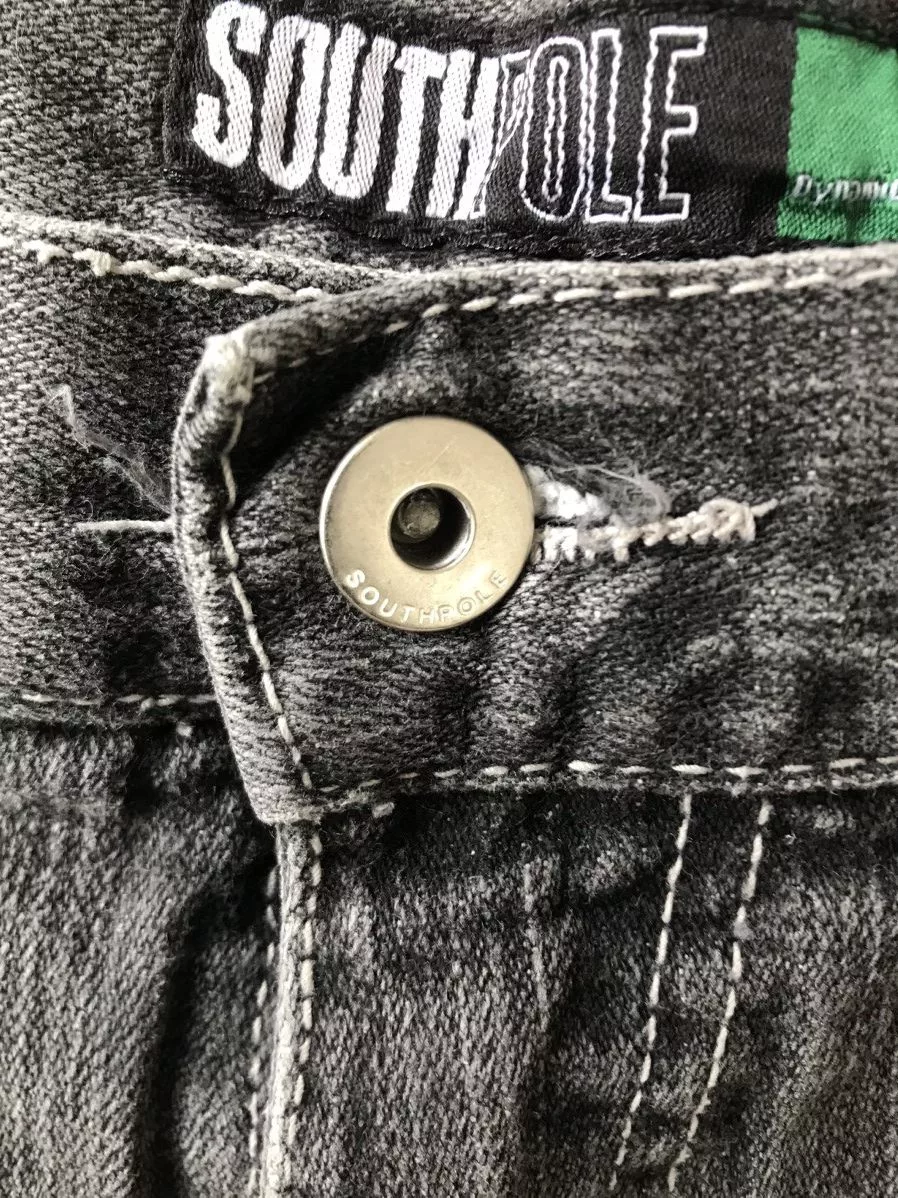 Southpole Shorts Southpole × Vintage Vintage Southpole denim short Black Streetwear