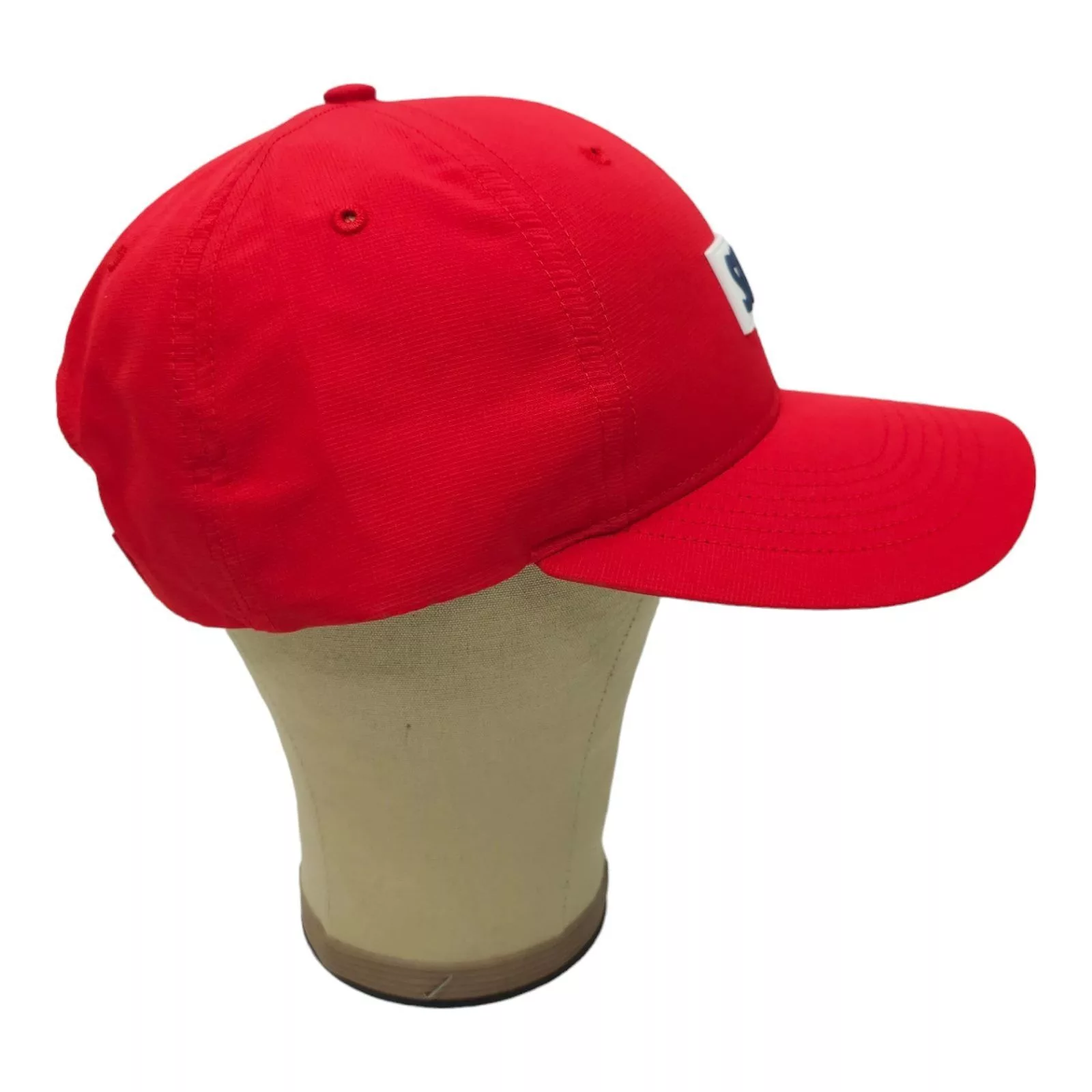 Richardson Hats Richardson South Rubber Patch Performance Strapback Cap Red