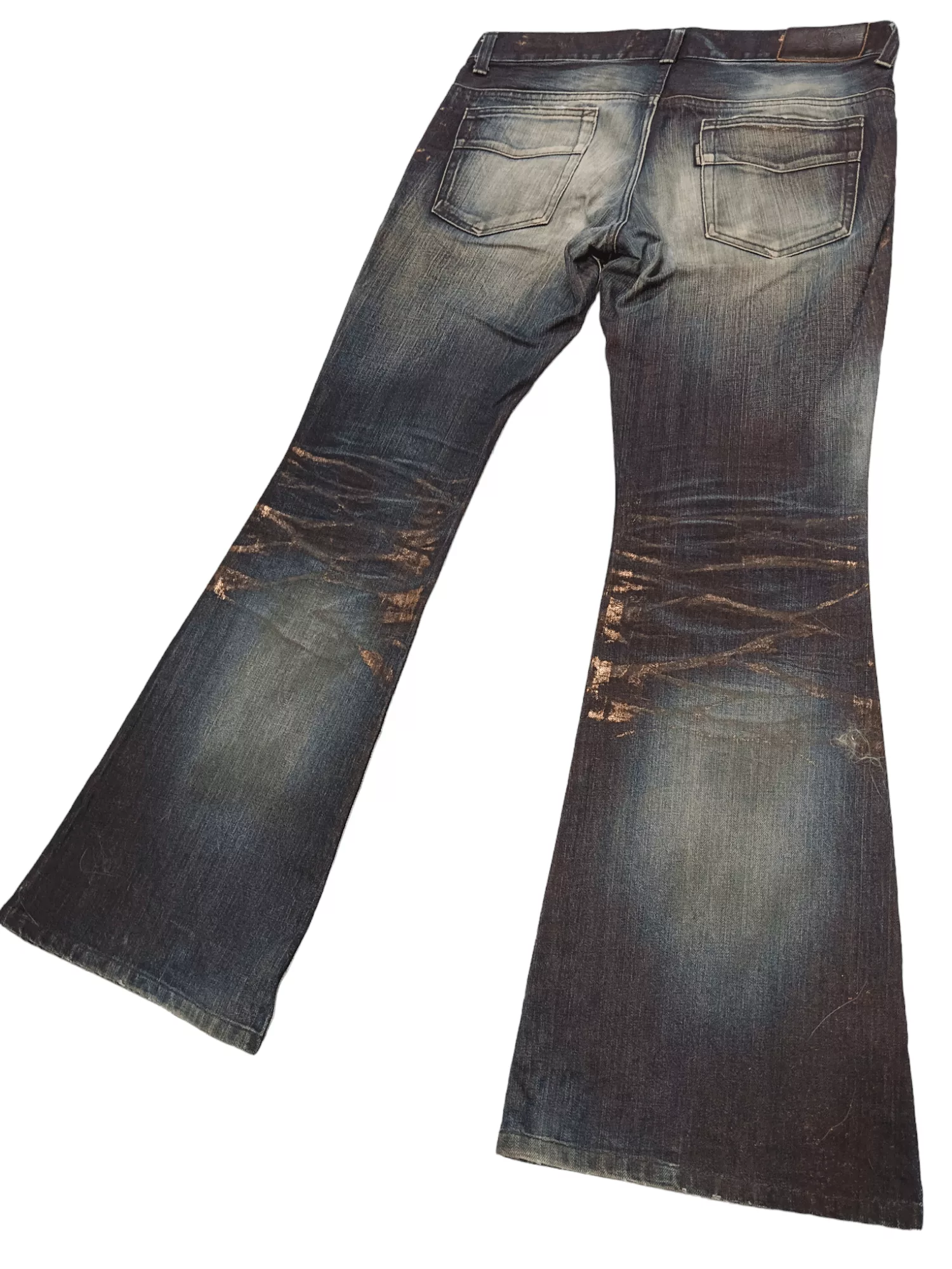 Tornado Mart Denim Rare!!! Tornado Mart Seditionaries Super Flare Jeans Blue