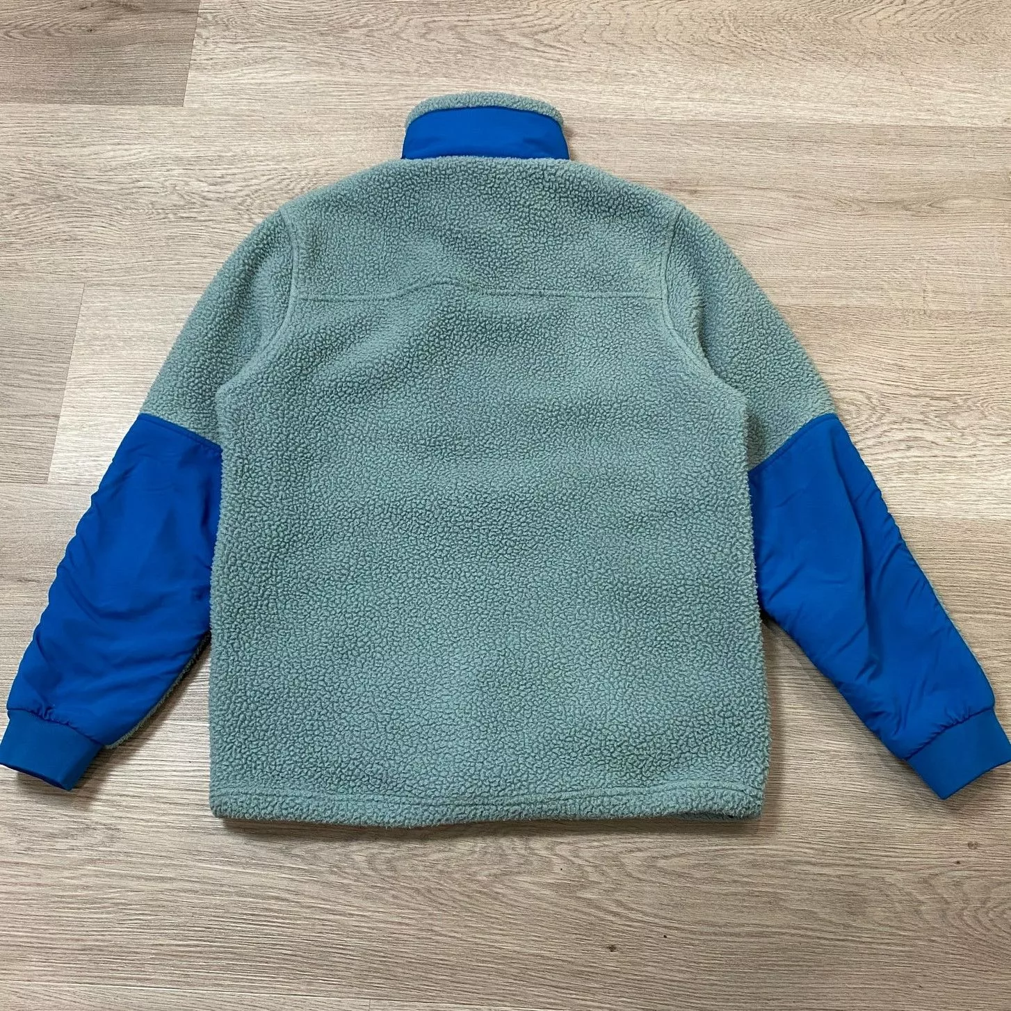 Topo Designs Light Jackets Topo Designs Mountain Fleece Pullover Jacket Mens S Gorpcore Blue