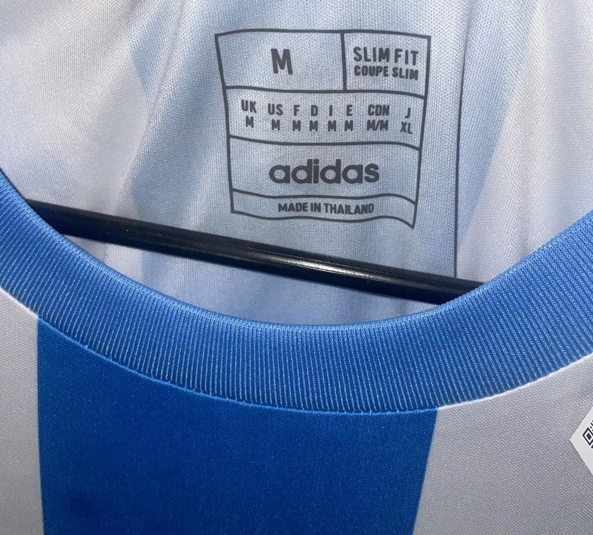 Adidas Jerseys Adidas Argentina Home Fan Version New White