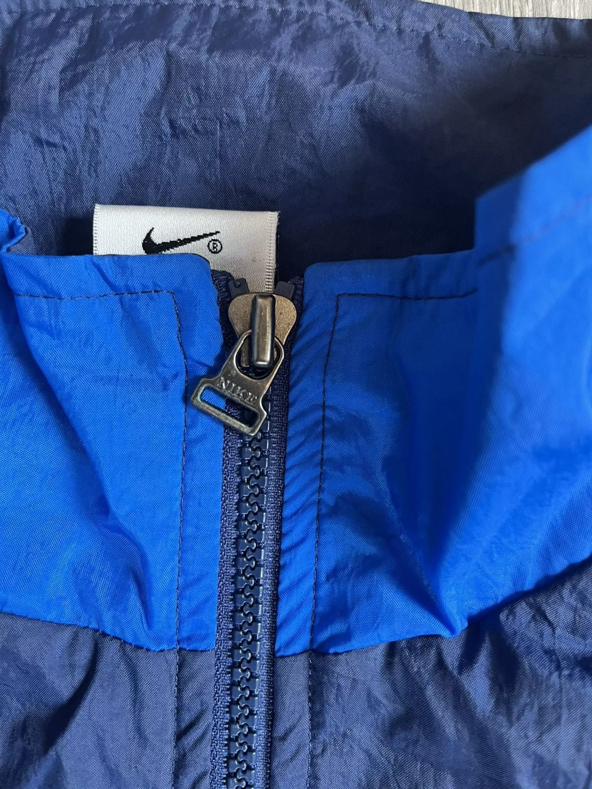 Nike Light Jackets Vintage 90s Nike Track Jacket Blue