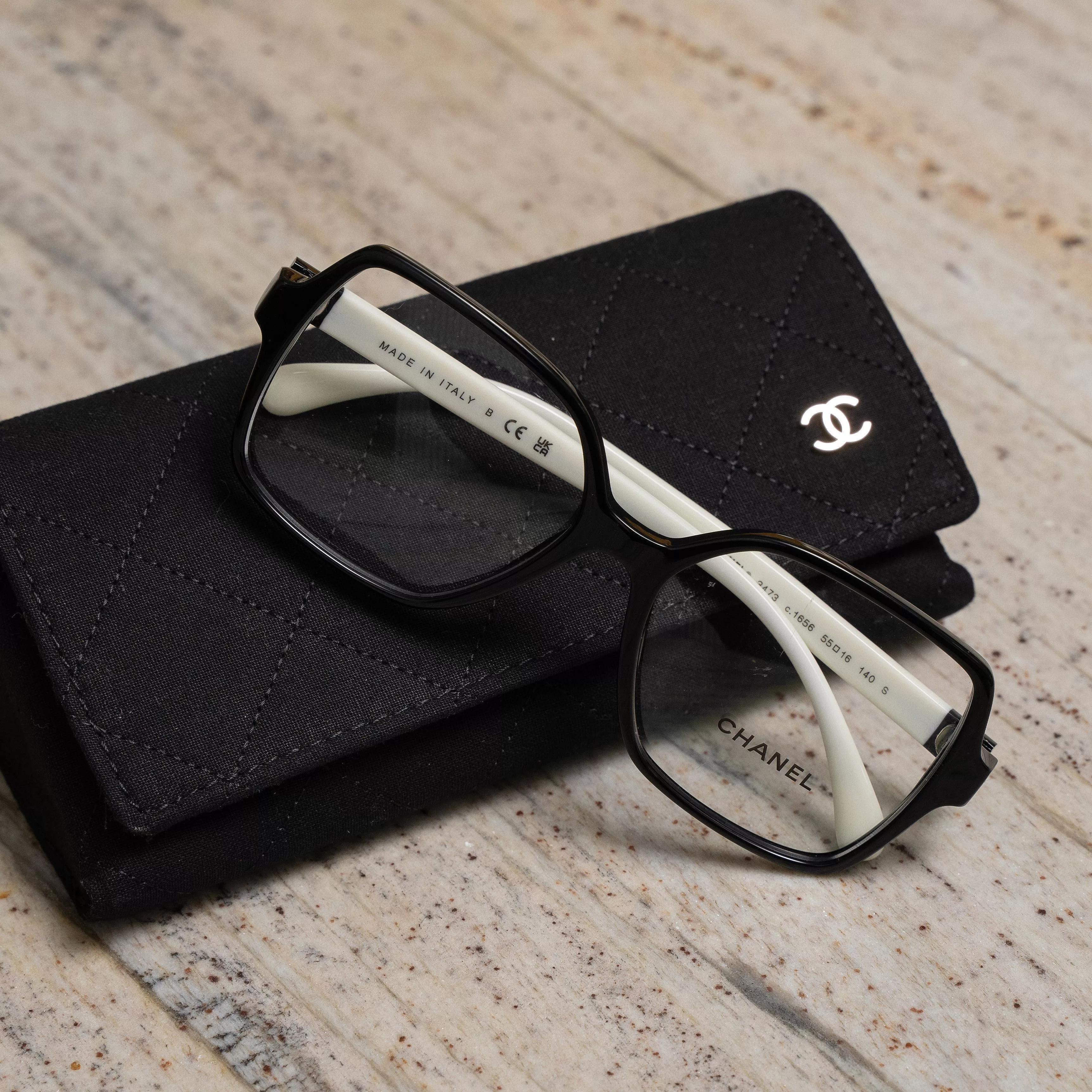Chanel Glasses CHANEL 0CH3473 1656 Sunglasses Gray
