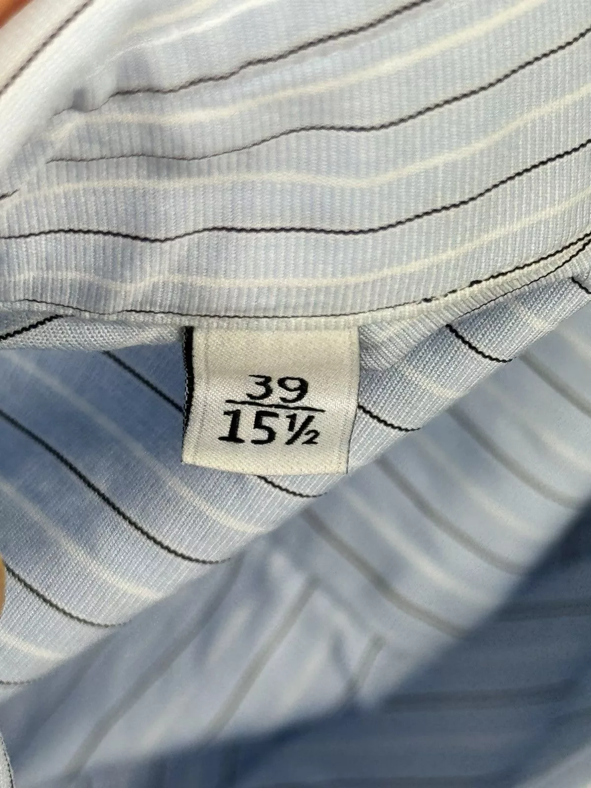 Valentino Shirts Button Ups VALENTINO OVERSIZED STRIPE SHIRT Blue