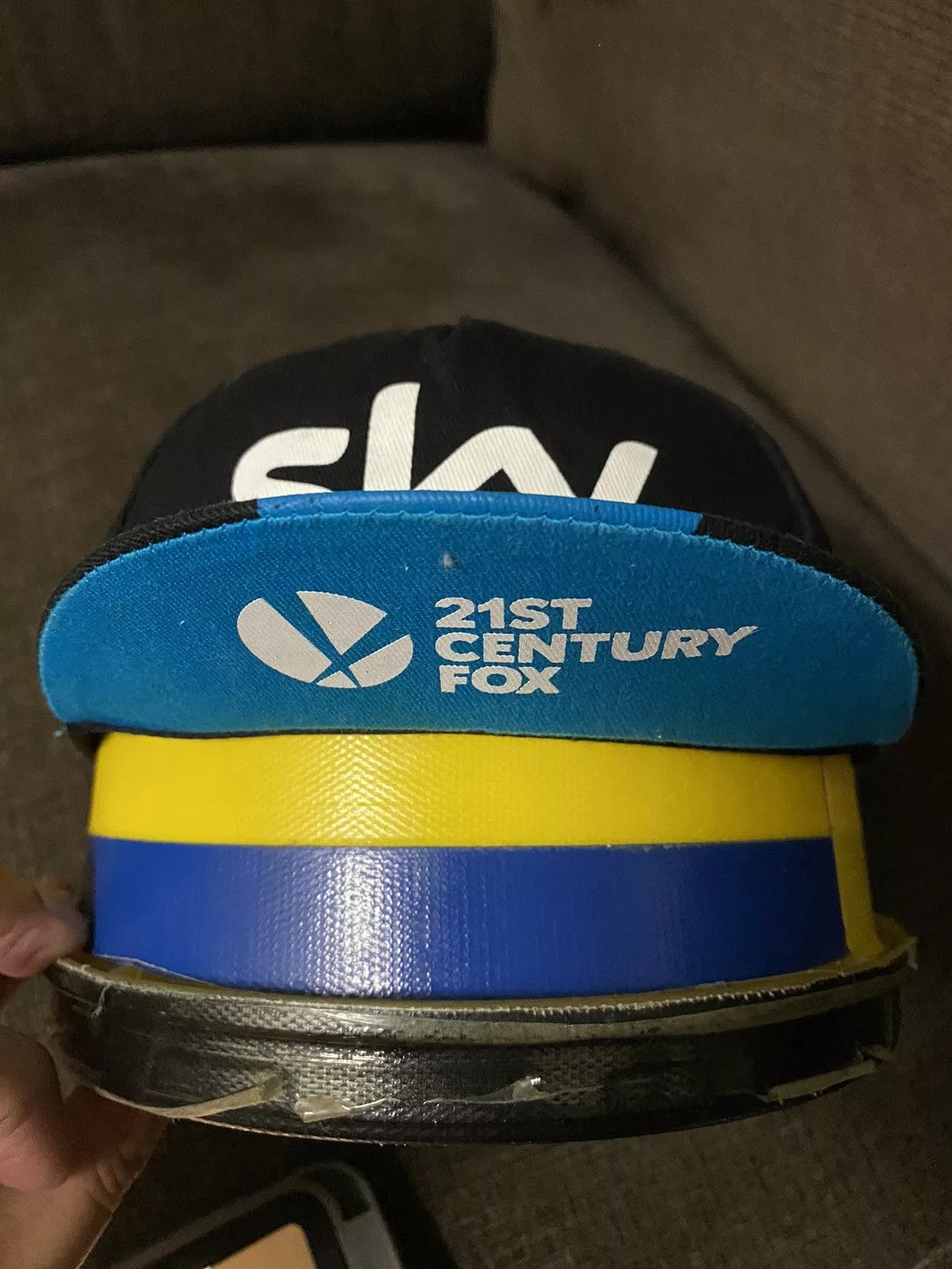 Rapha Hats Rapha × Vintage vintage Rapha Sky Cycling Team 2015 Black