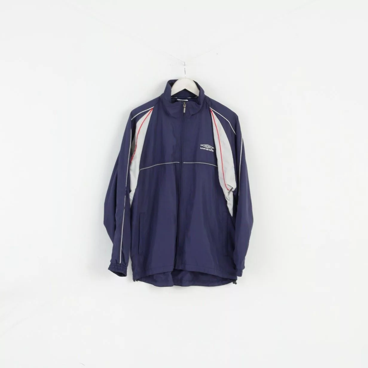 Umbro Light Jackets Umbro × Vintage Umbro Men S (M) Jacket Navy Mesh Lined Active Vintage 0214 Blue