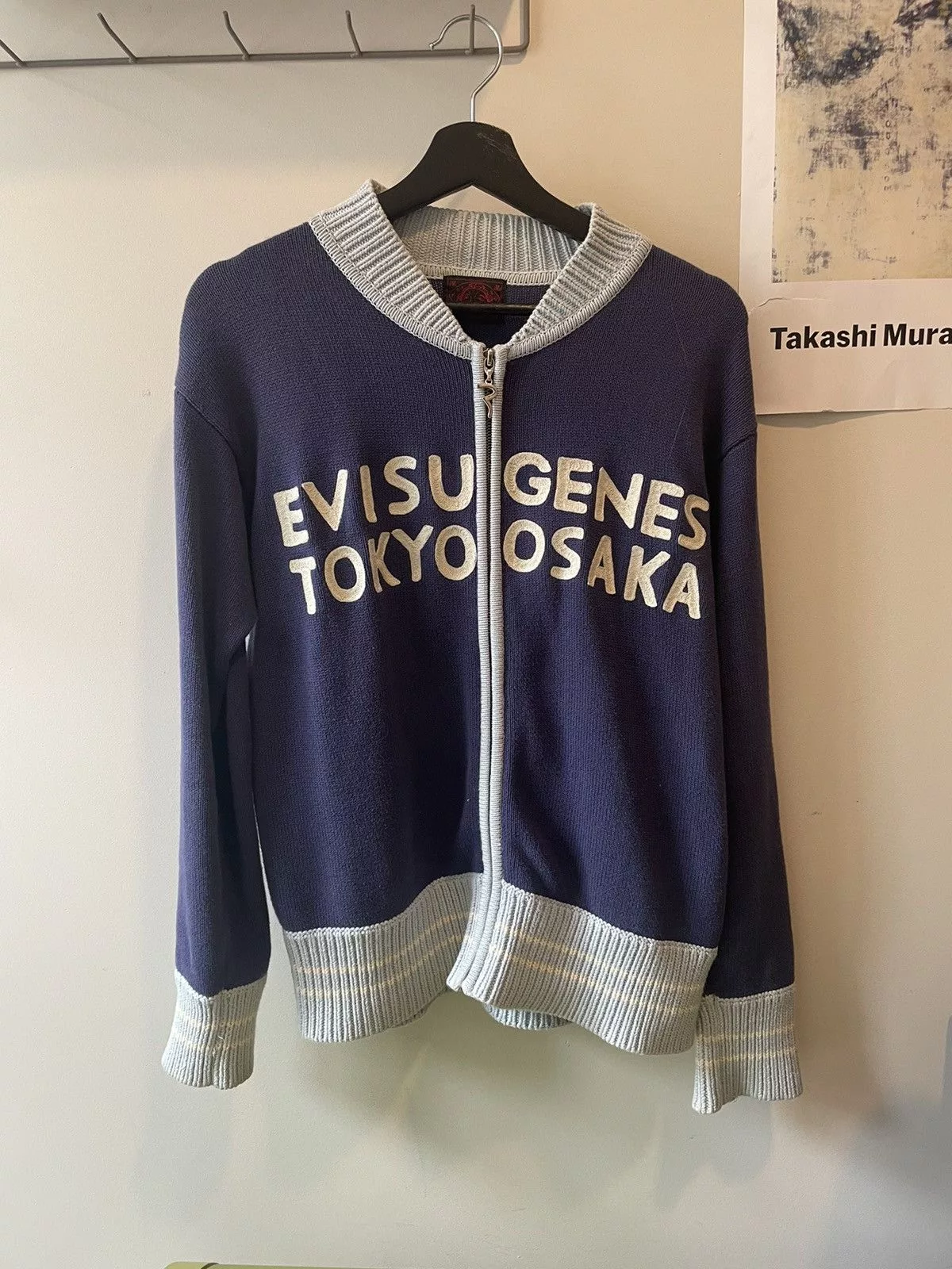 Evisu Sweaters Knitwear Evisu knit Blue