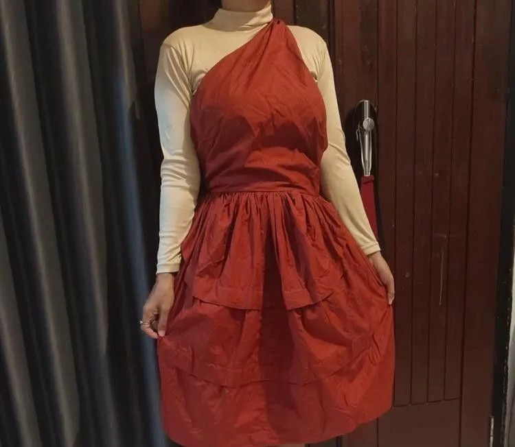 Alaia Midi Dresses Alaia Dress Orange