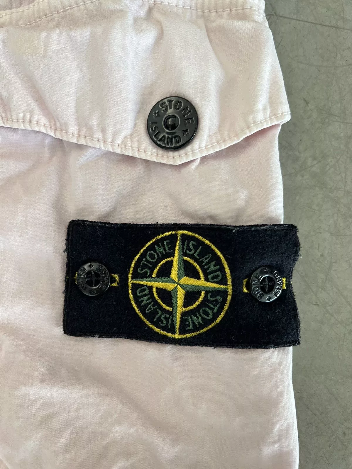 Stone Island Shorts Stone Island Pink Cargo Shorts