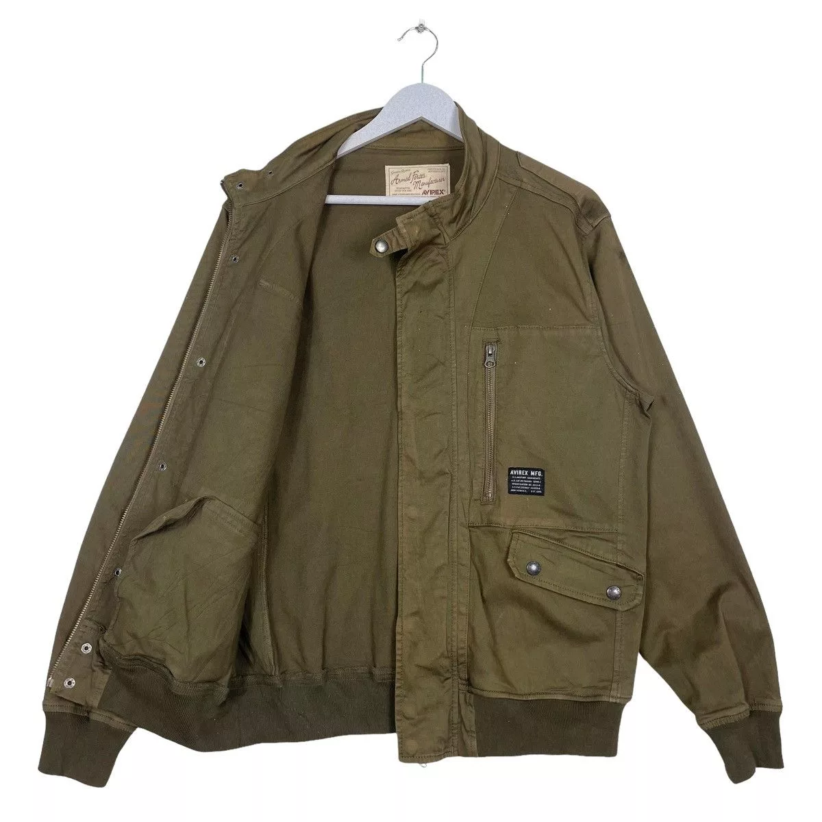 Avirex Light Jackets 💥AVIREX TYPE A2 MODERN BOMBER JACKET Green