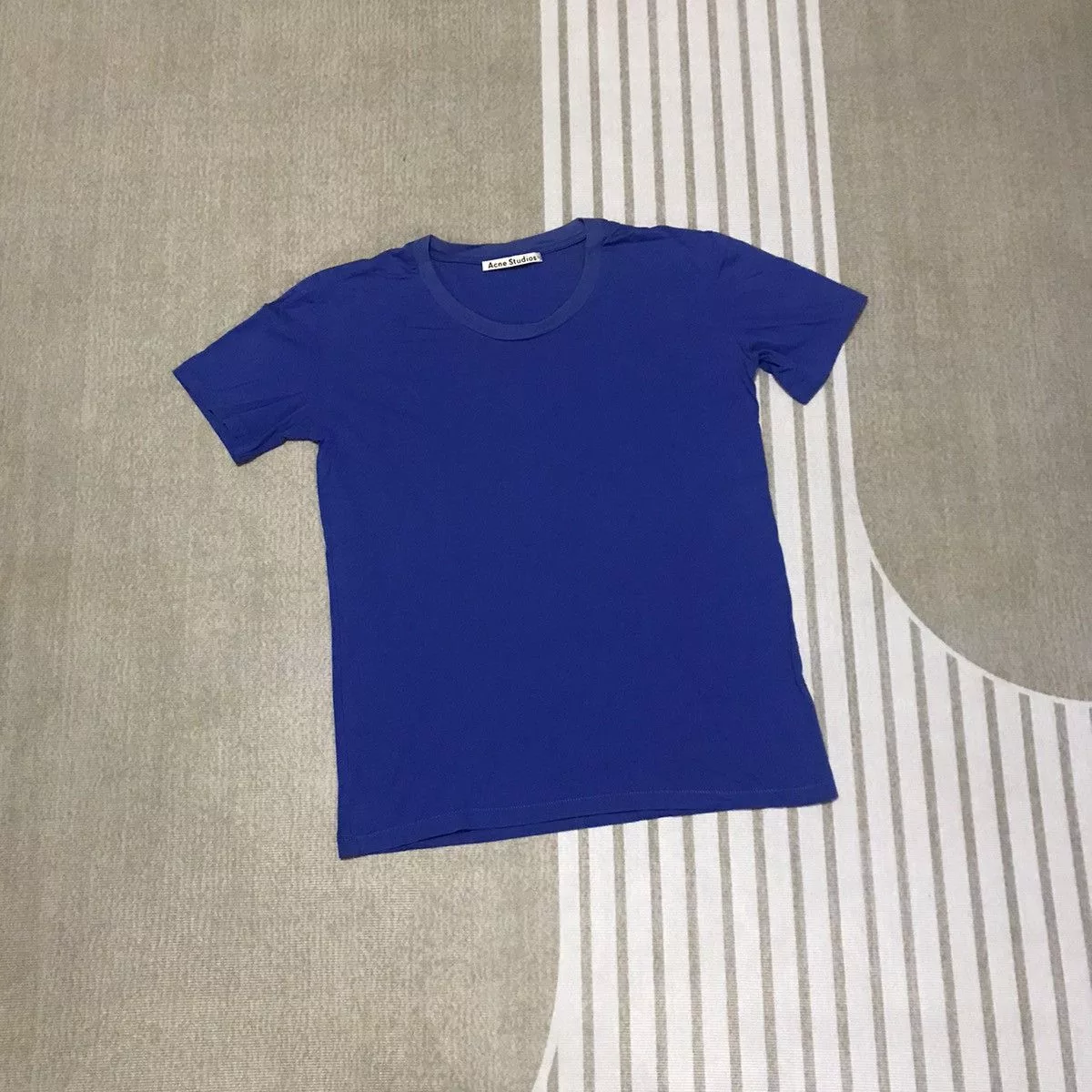 Acne Studios Short Sleeve T Shirts ACNE STUDIOS PSS14 TEE Blue