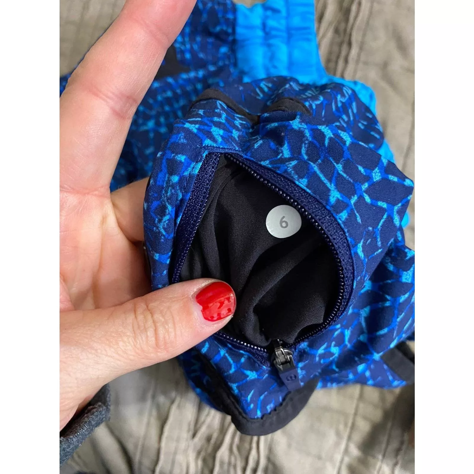 lululemon shorts 6 Blue