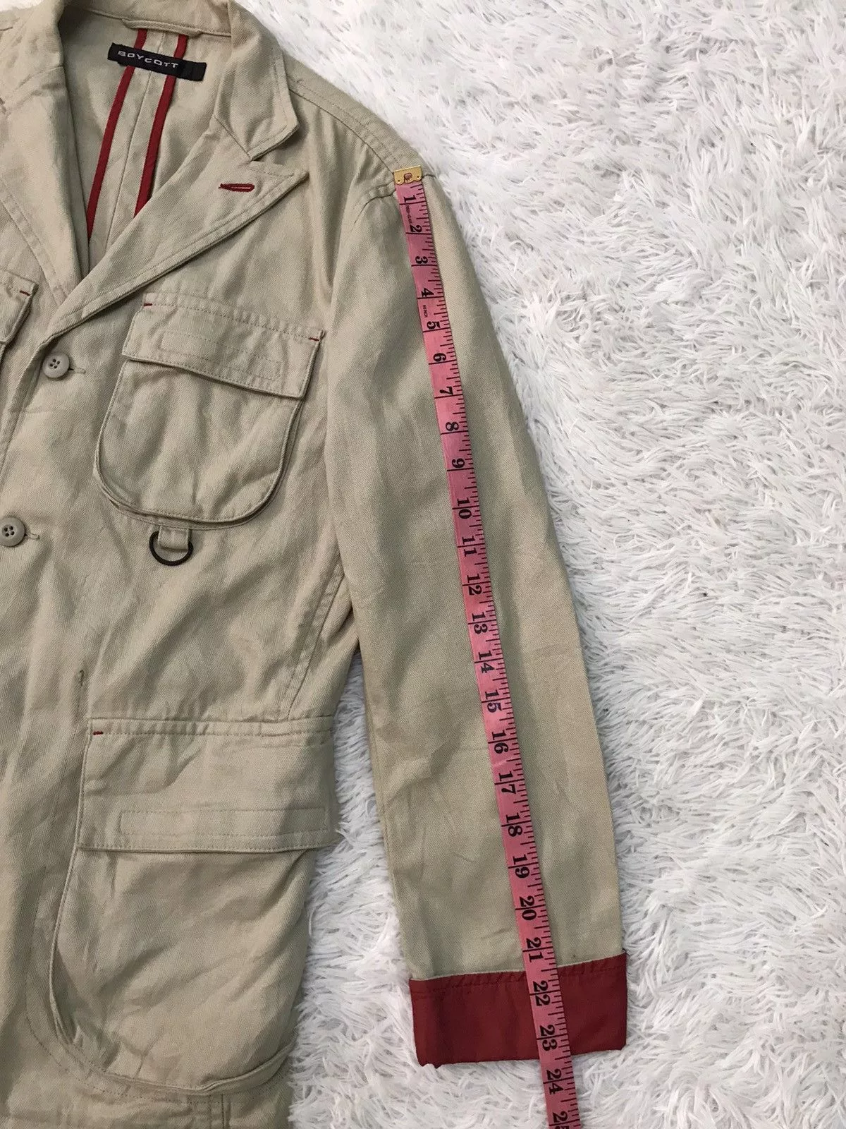 Boycott Light Jackets Nice Multipockets Tactical Boycott Jacket Made in Japan