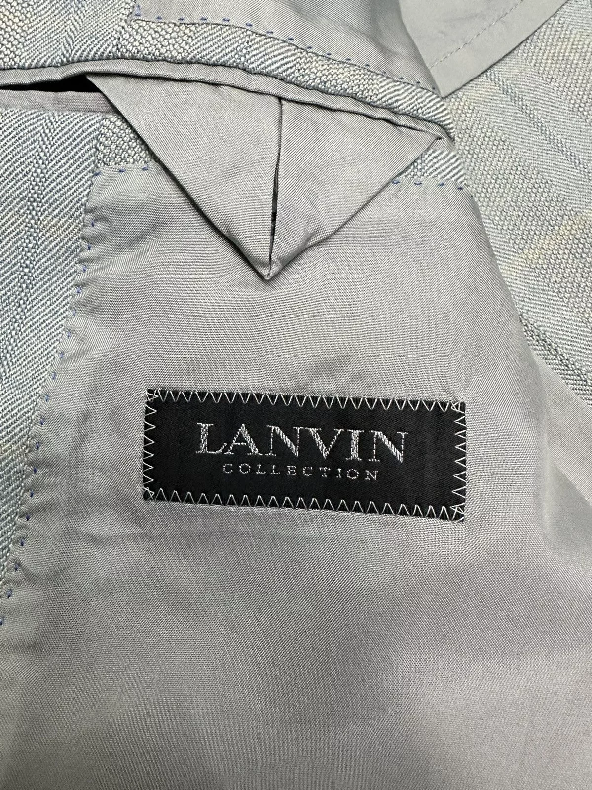 Designer Blazers Designer × Lanvin Lanvin Collection Blazer Jacket MJ95 Blue