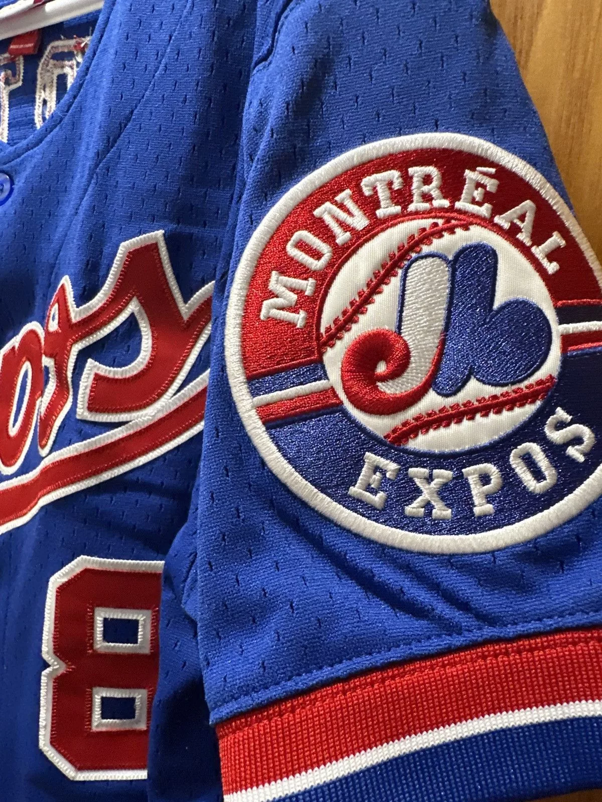 Mitchell & Ness Jerseys Mitchell & Ness Mitchell and Ness Gary Carter Expos Jersey Blue