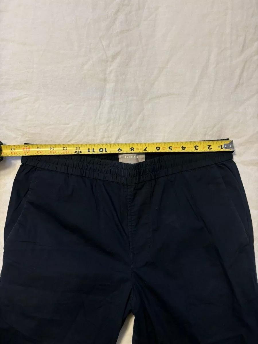 Everlane Casual Pants Black Drawstring Casual Everlane Pants - Size M (32x32)