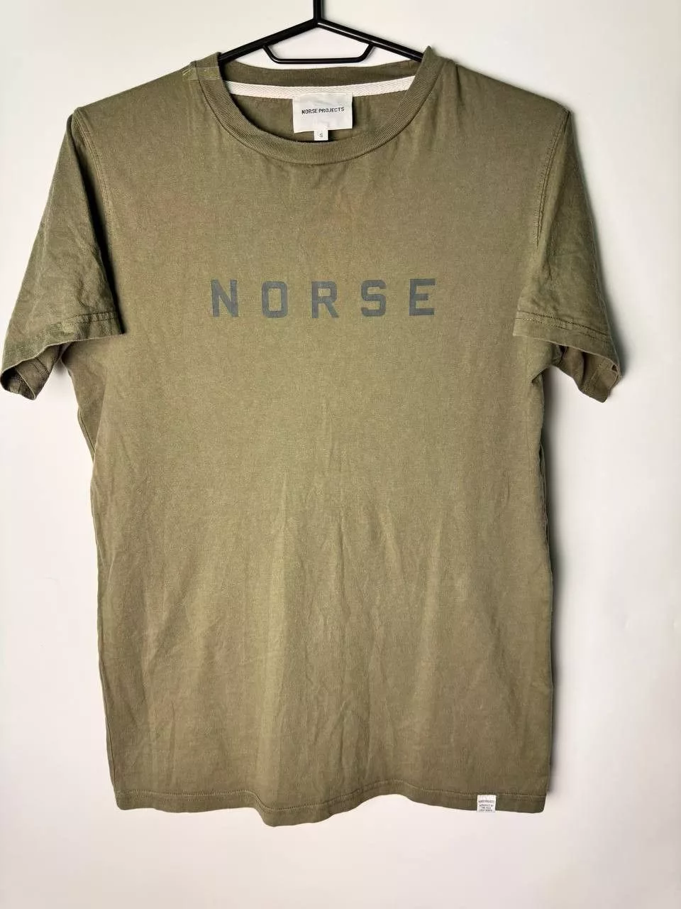 Norse Projects Short Sleeve T Shirts Norse Projects × Vintage Vintage streetwear Y2K sportswear Norse Project T-shirt Green