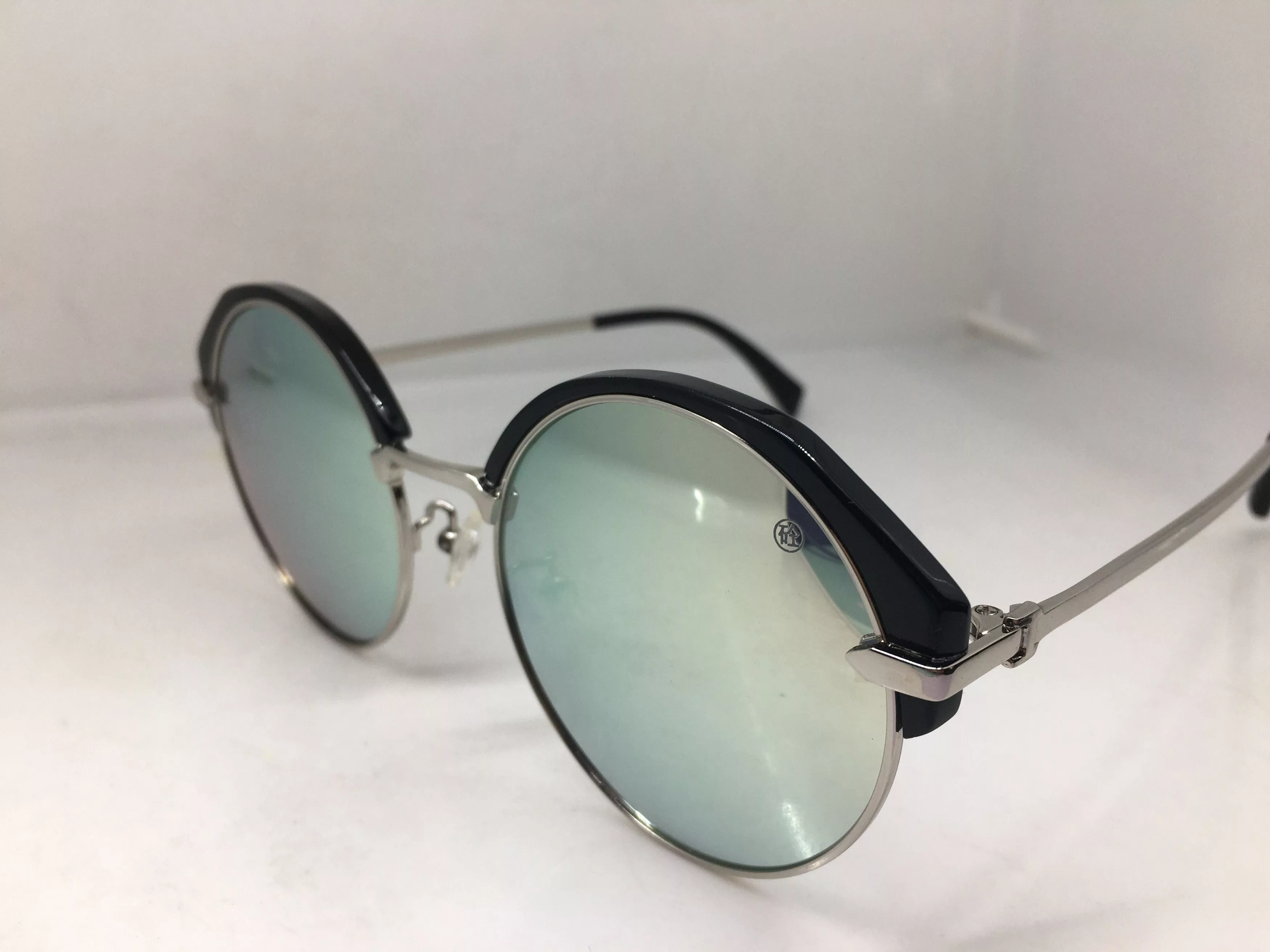 Other Sunglasses Other Black Silver Round Sunglasses Frame