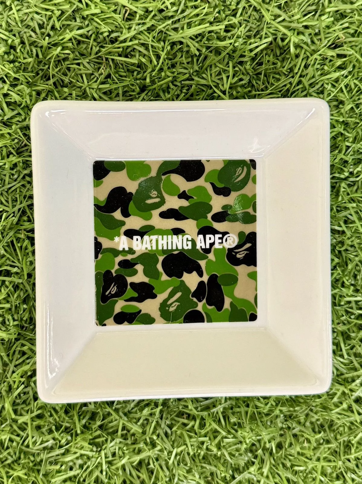 Bape Miscellaneous Bape by A Bathing Ape ABC Ashtray Green