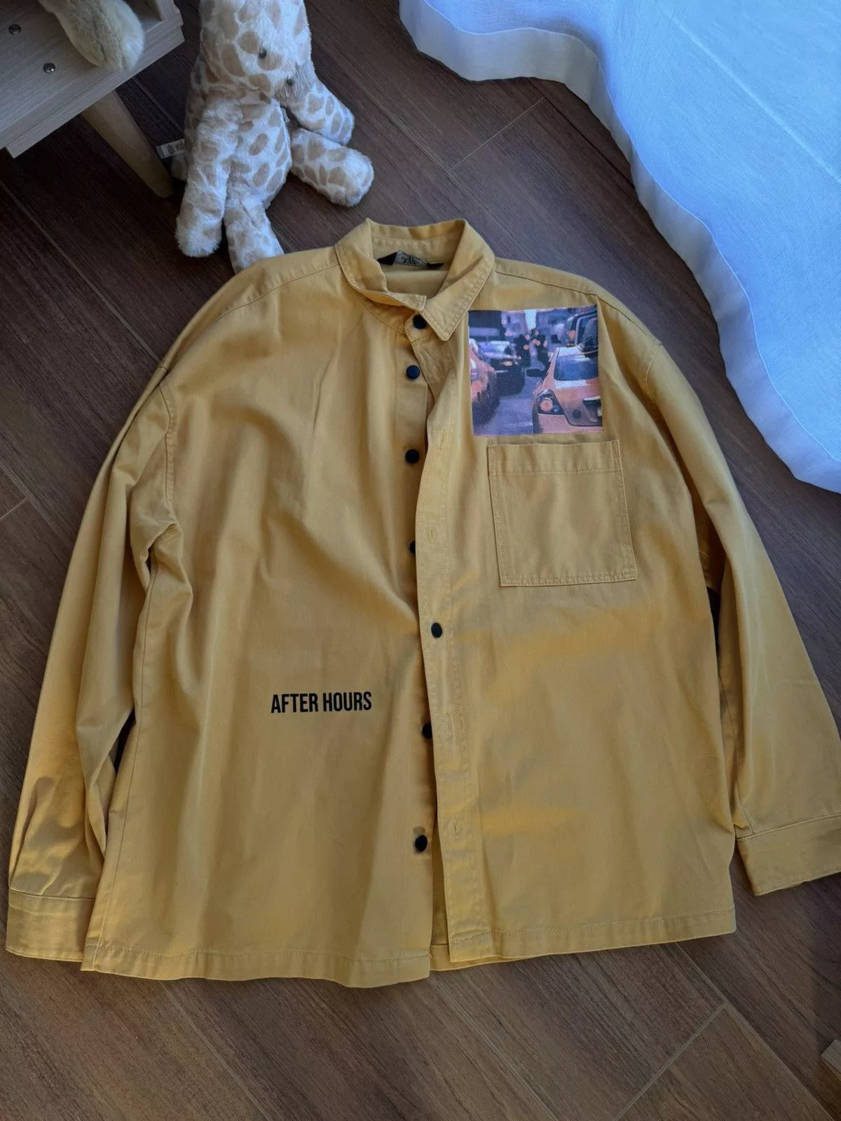 Bershka Light Jackets Bershka After Hours Yellow