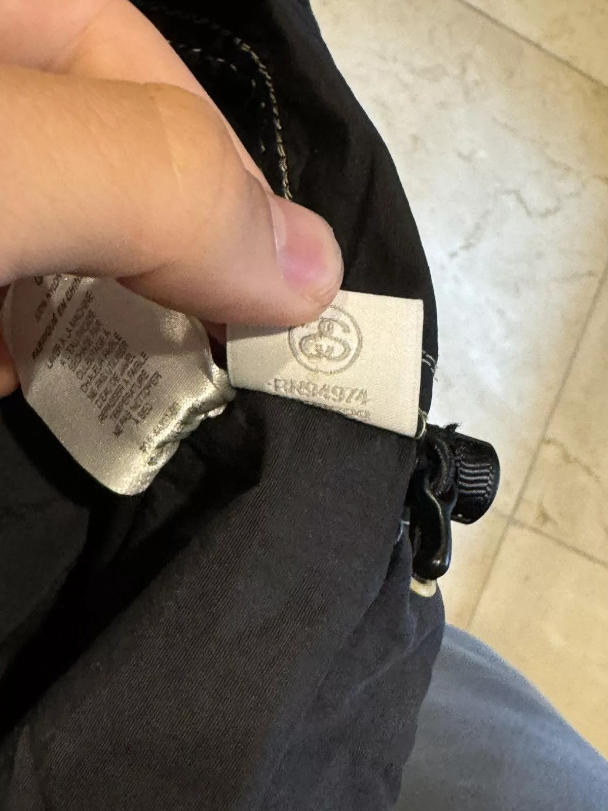 Stussy Parkas Stussy sample wind breaker Black