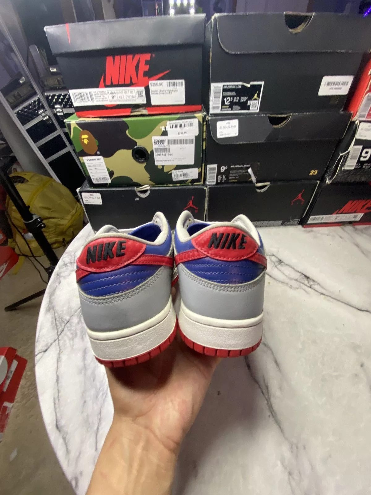 Nike Low Top Sneakers Nike Dunk low Samba Blue