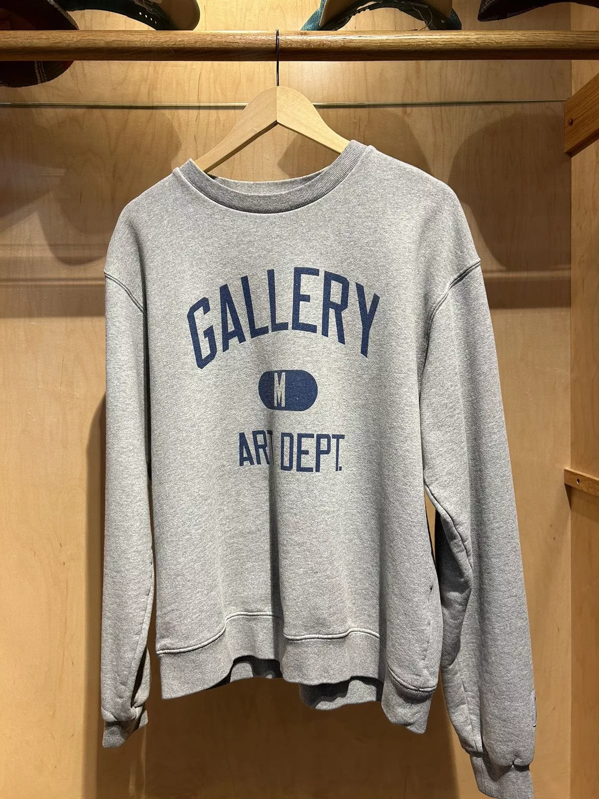 Gallery Dept. Sweatshirts Hoodies Gallery Dept. Gallery DEPT Phys ed. Crewneck Gray