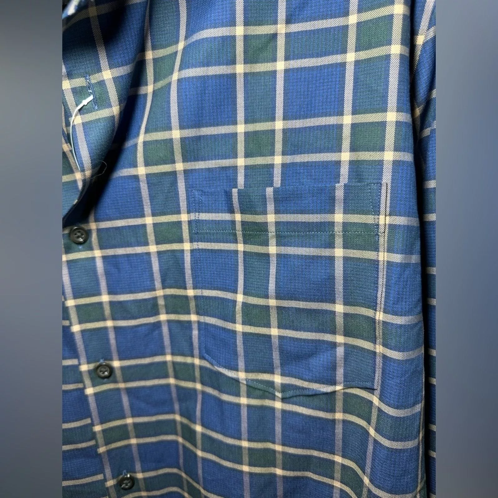 Nordstrom Shirts Button Ups NWT Nordstrom Tech Smart Trim Fit Stretch Shirt Men’s Sz 2XL Blue