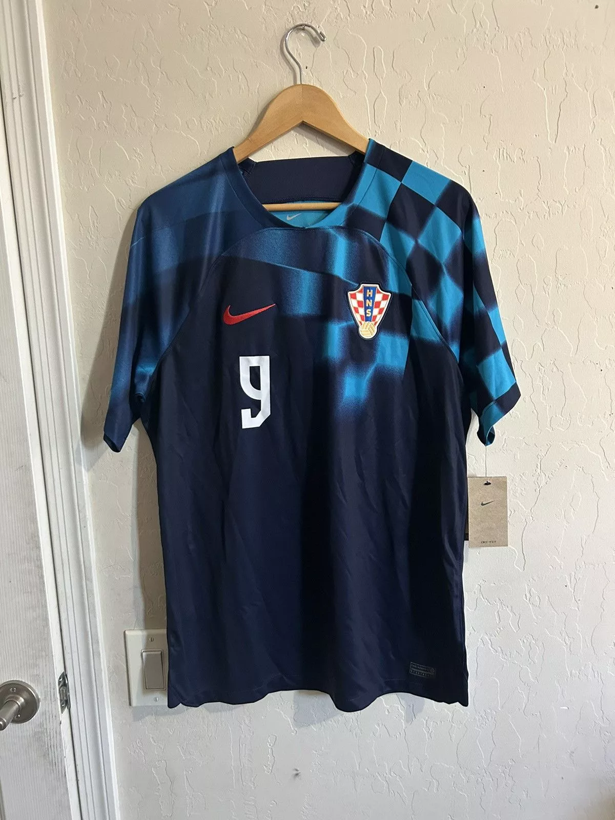 Nike Jerseys Croatia Dri-Fit Nike Jersey Blue