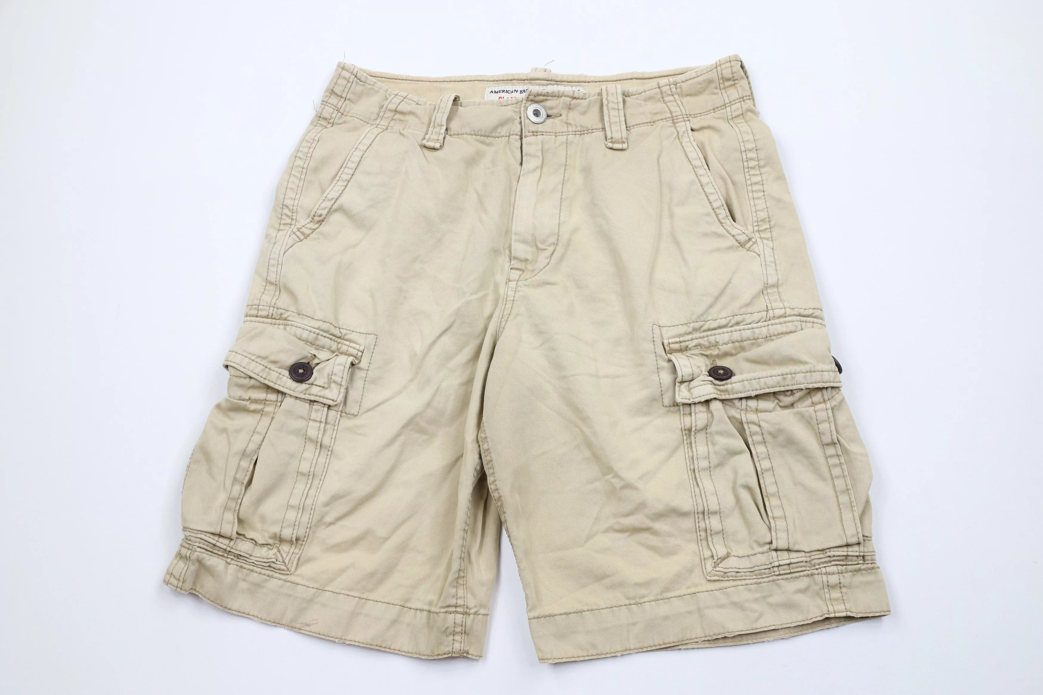 American Eagle Outfitters Shorts American Eagle Outfitters × Vintage Vintage American Eagle Outfitters Classic Fit Cargo Shorts Beige