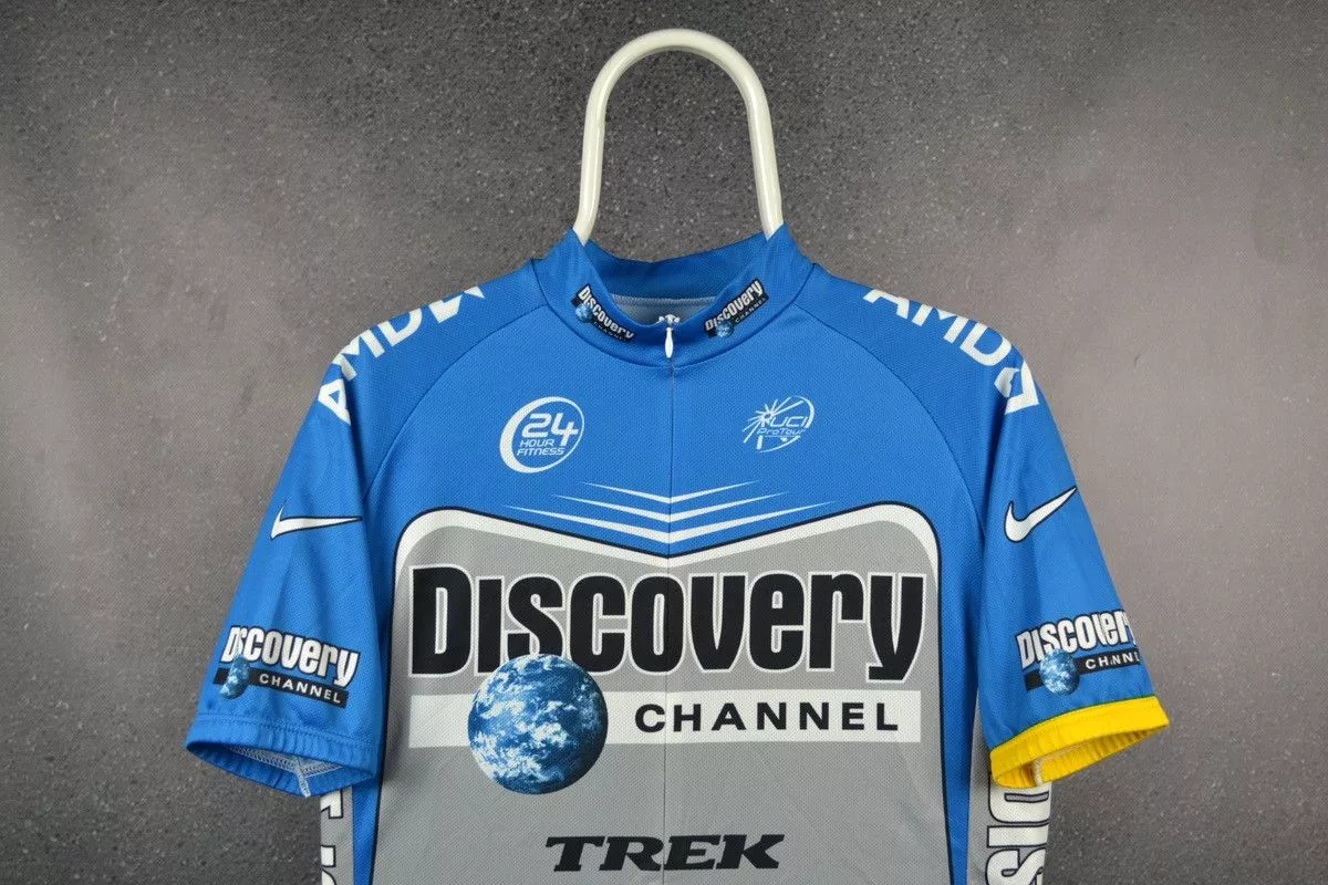 Nike Jerseys Nike retro cycling jersey trek Discovery pro tour Multi