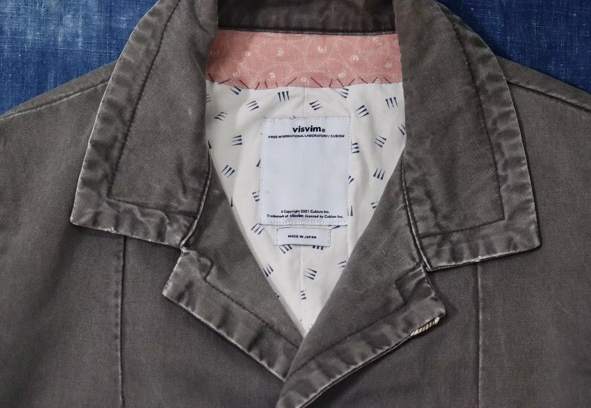 Visvim Light Jackets Visvim 14ss Mies Coat Dmgd Gray
