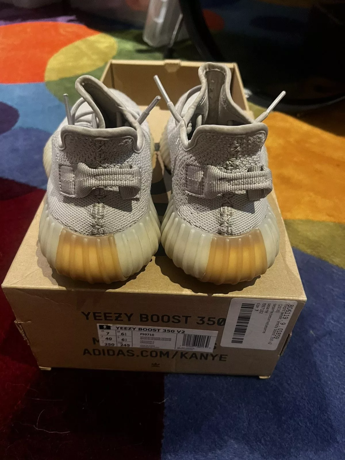 Yeezy Low Top Sneakers Gently used Yeezy Boost 350 V2 Beige
