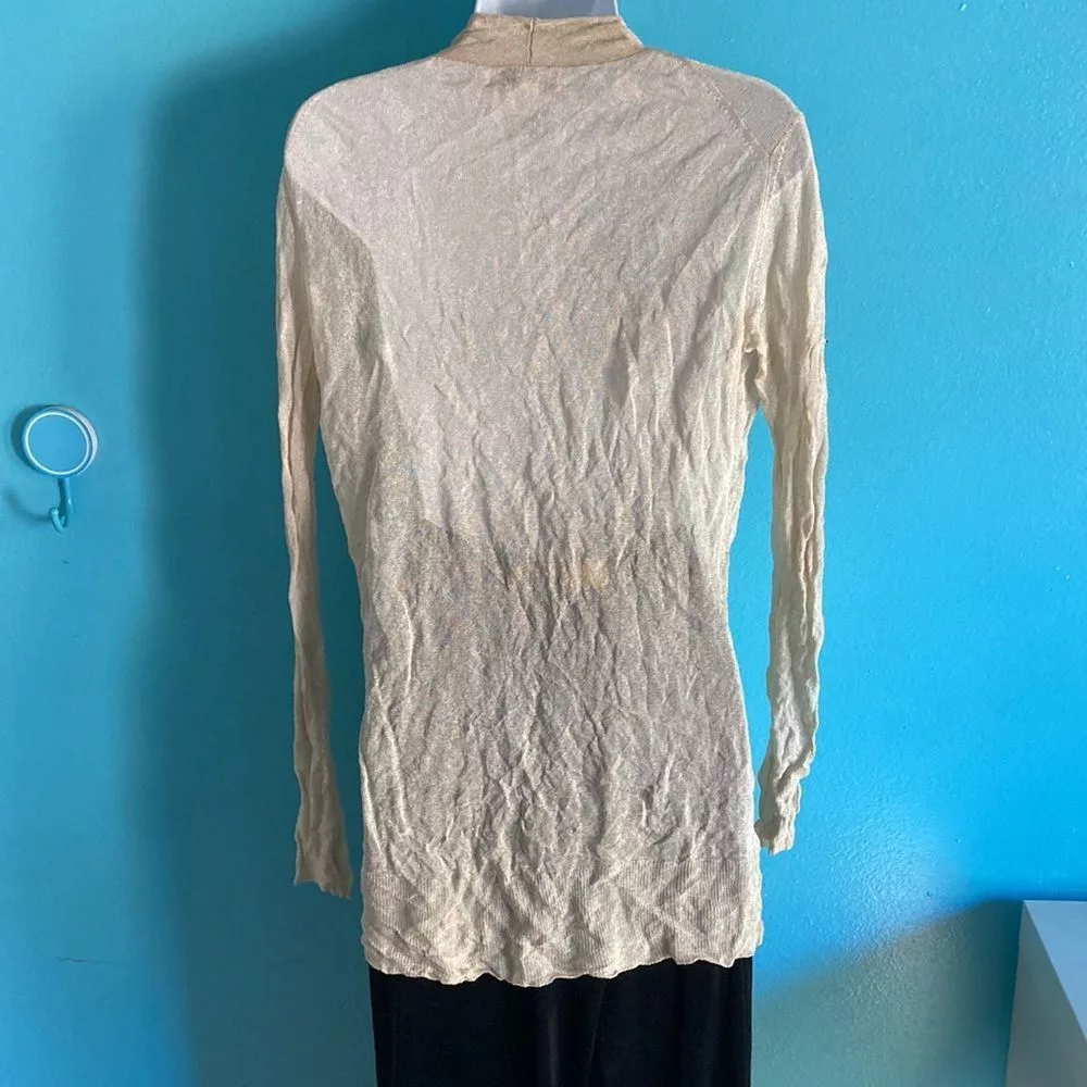 Other Sweaters Other Bibelot Cardigan Size S Gold