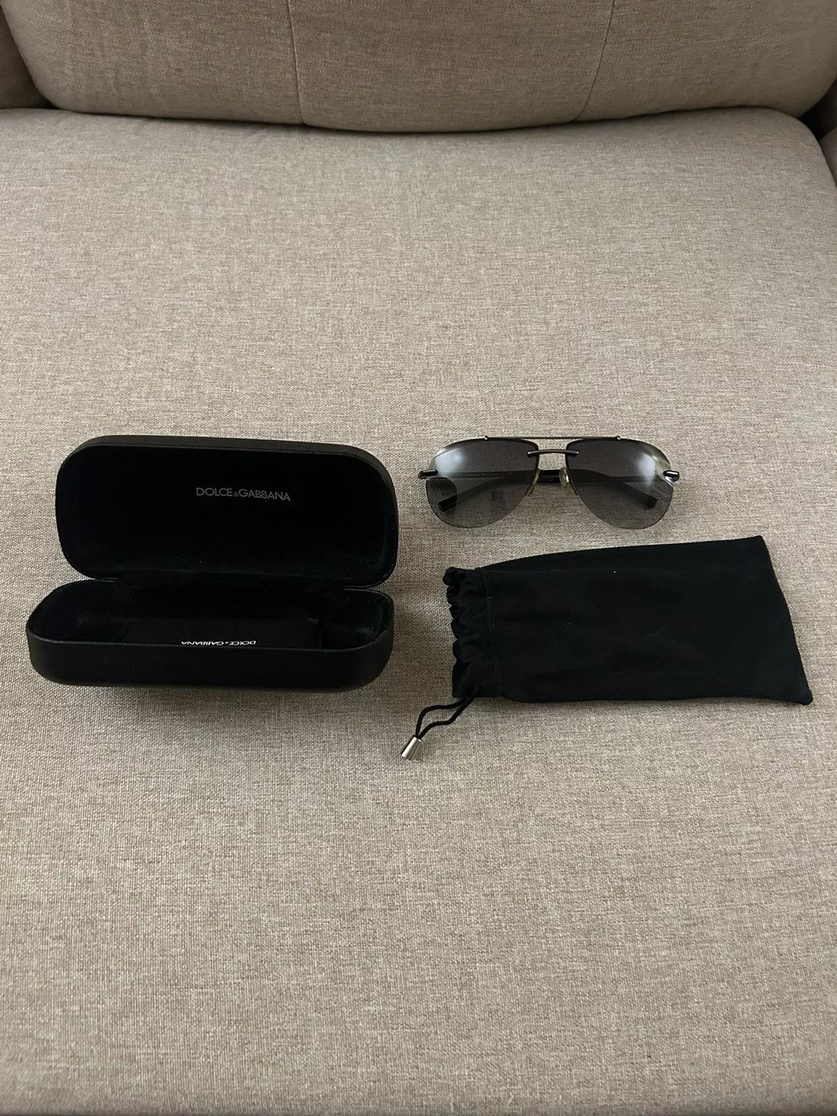 DOLCE & GABBANA SUNGLASSES Black